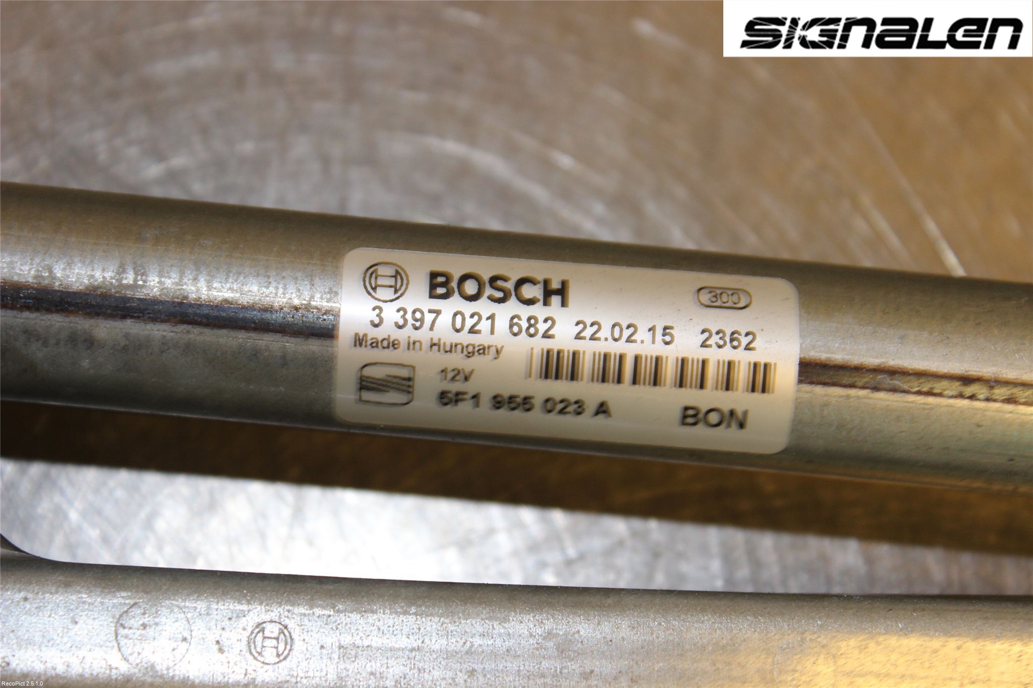 Seat LEON 13-20 Torkarmekanism Vindruta