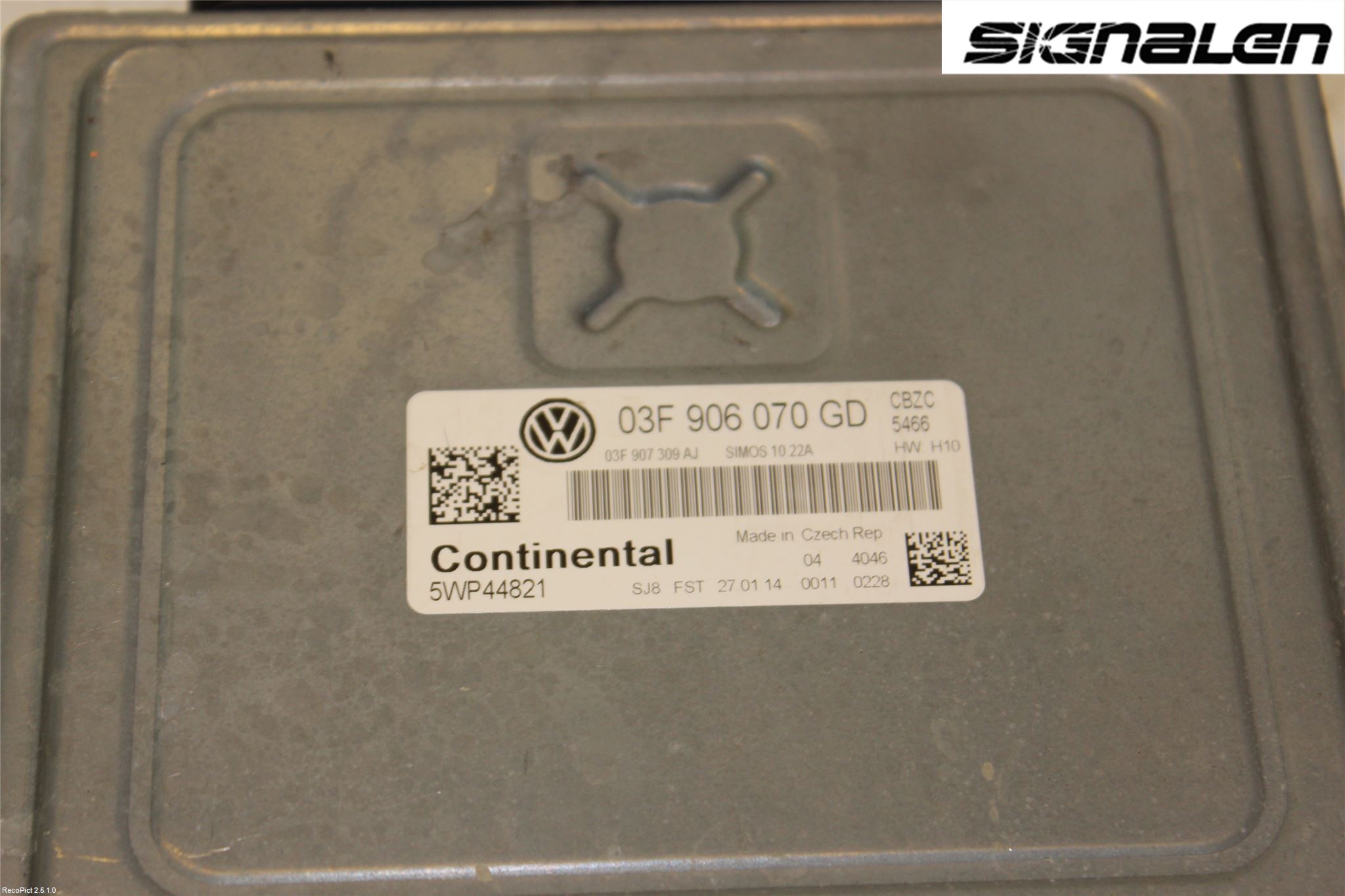 Volkswagen VW POLO 10-17 Styrenhet Insprut Bensin