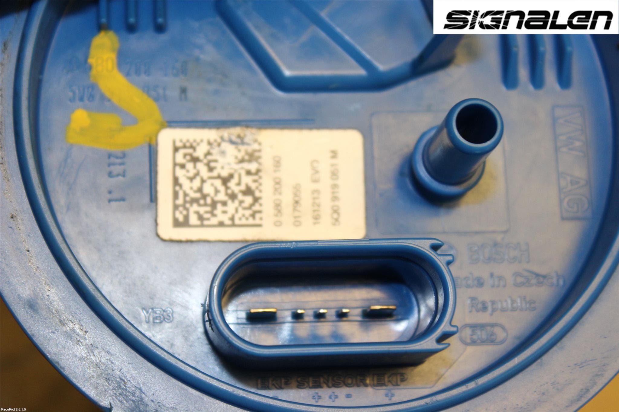 Volkswagen VW GOLF / E-GOLF VII 13-20 Bränslepump El