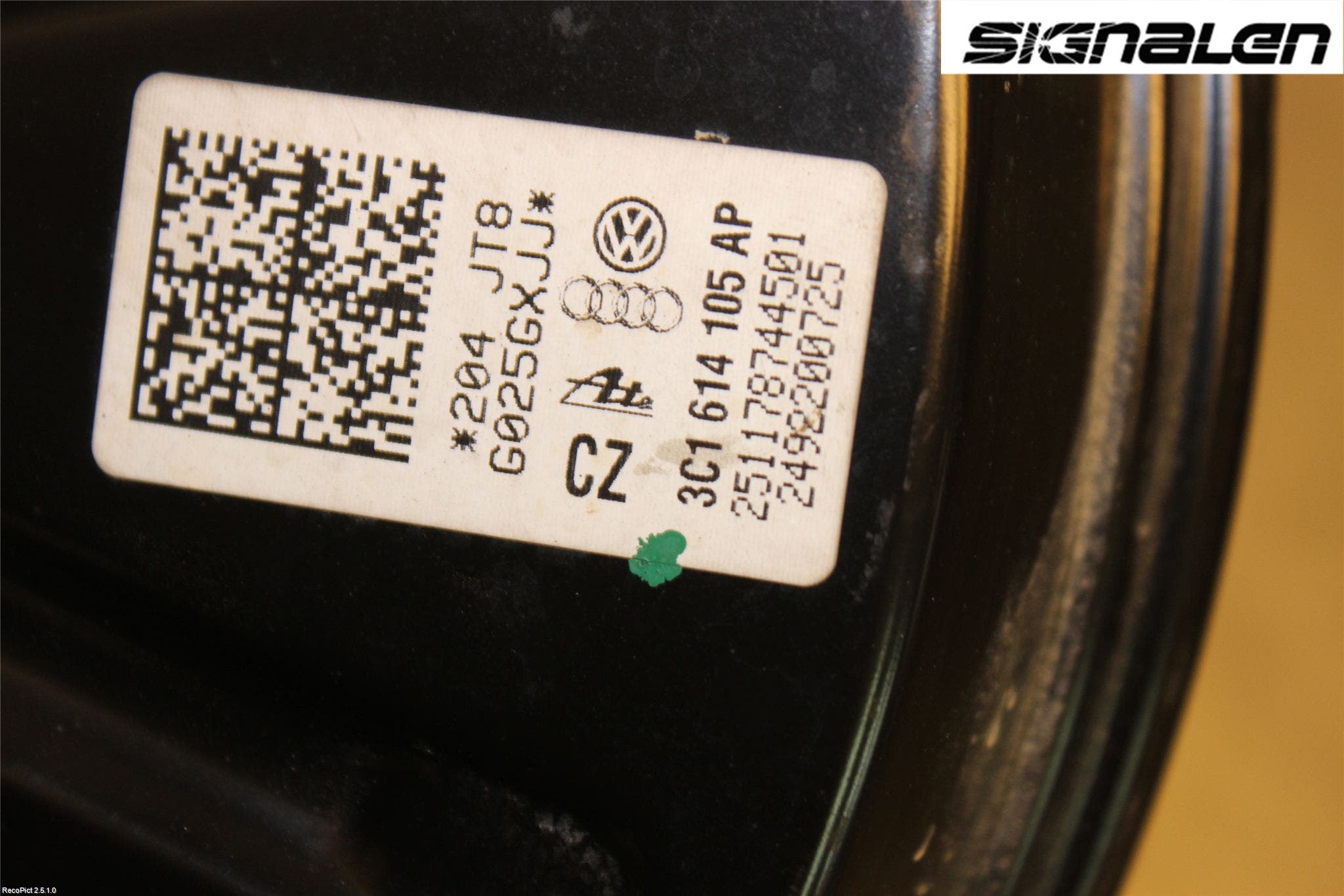 Volkswagen VW PASSAT 11-14 Bromsservo