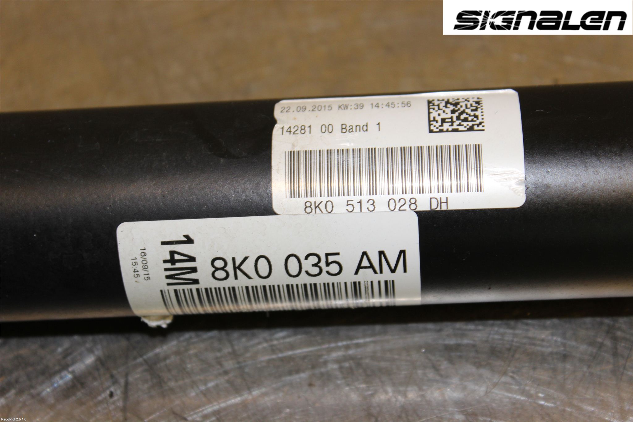 Audi A4 12-15 Stötdämpare Bak