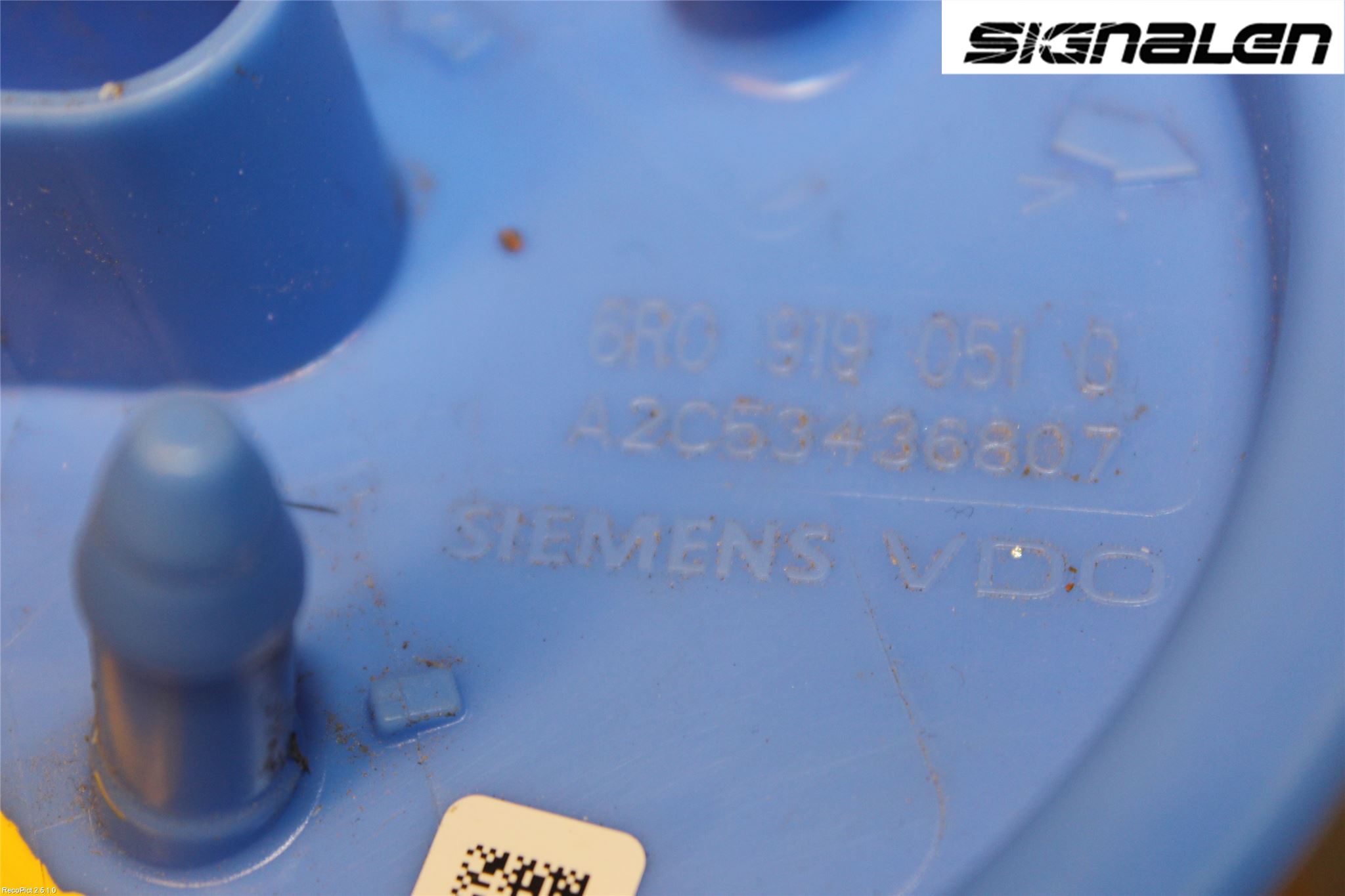 Volkswagen VW POLO 10-17 Bränslepump El