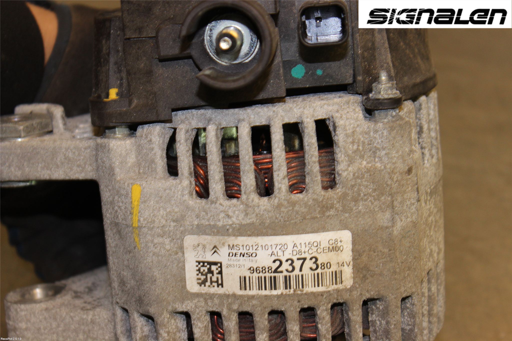 Peugeot 208 12-15 Generator