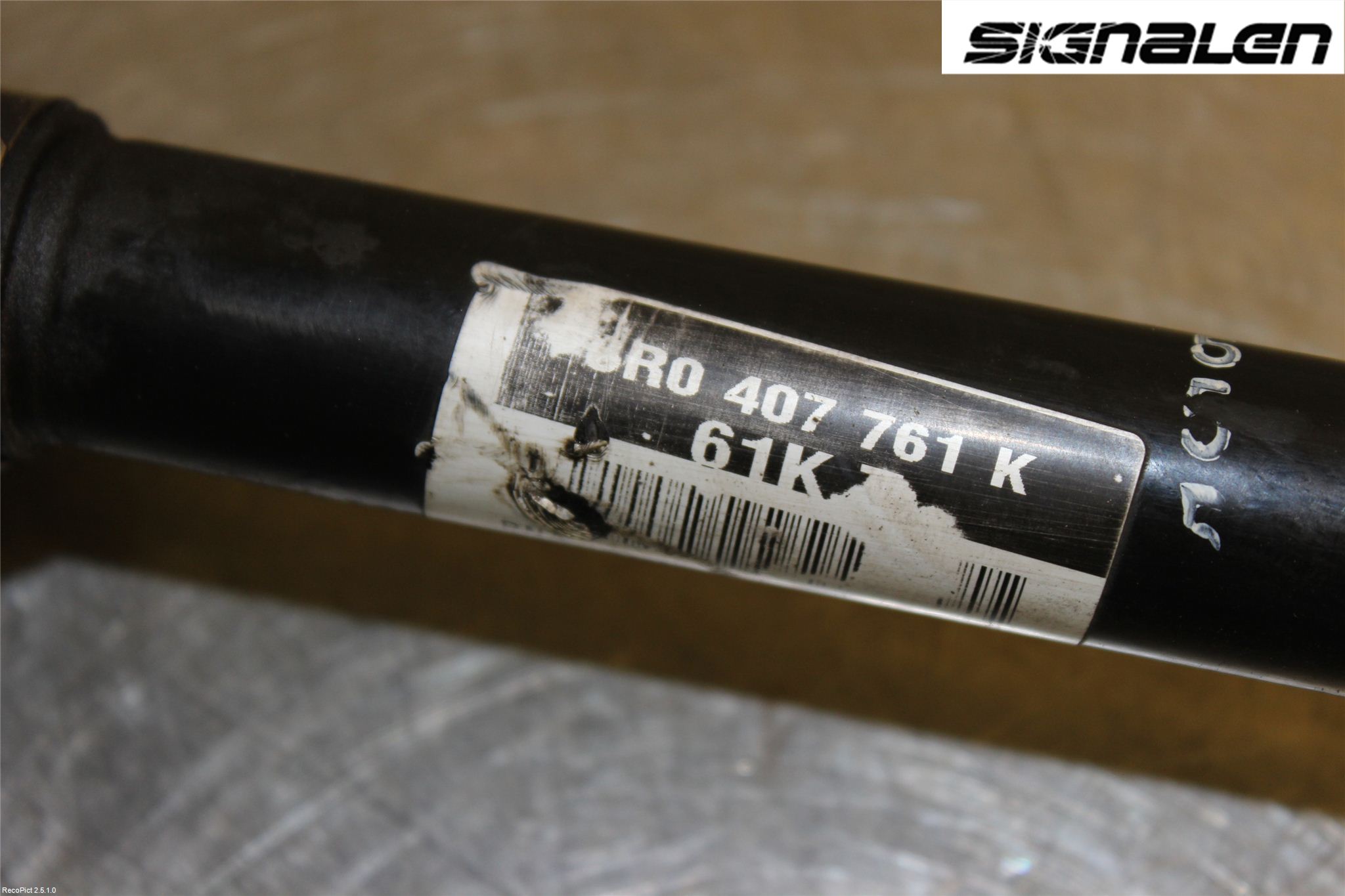 Volkswagen VW POLO 10-17 Drivaxel Fram Vänster