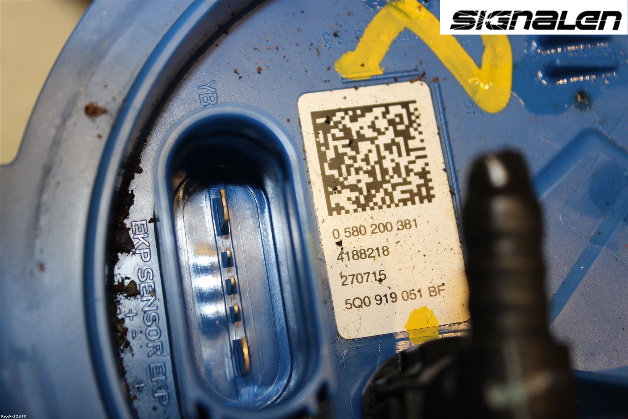 Volkswagen VW GOLF / E-GOLF VII 13-20 Bränslepump El