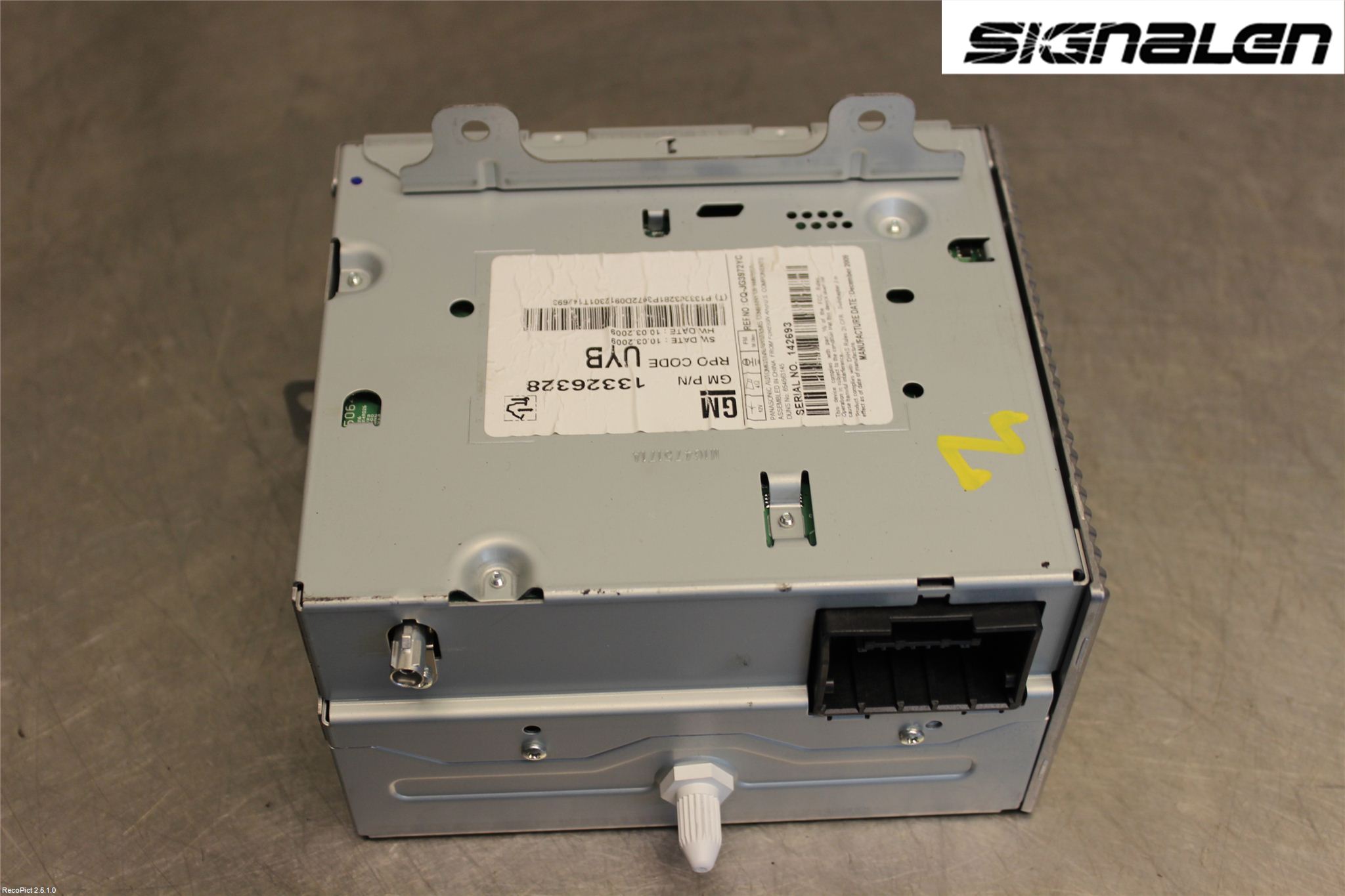 GM CHEVROLET CRUZE Radio