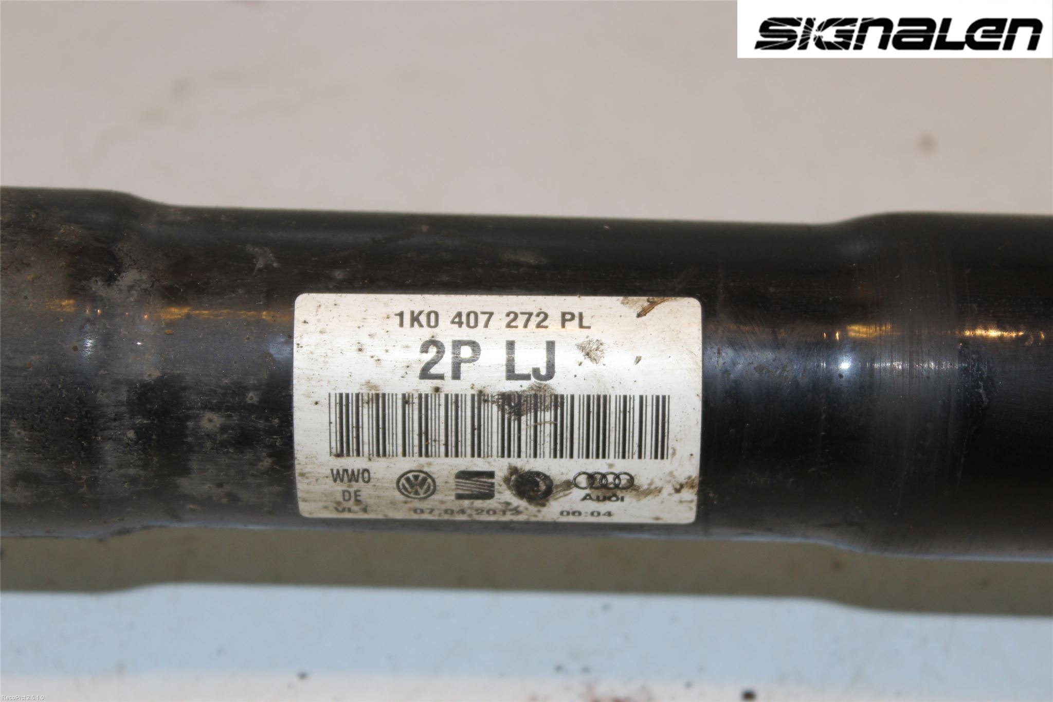 Skoda SUPERB 09-15 Drivaxel Fram Höger
