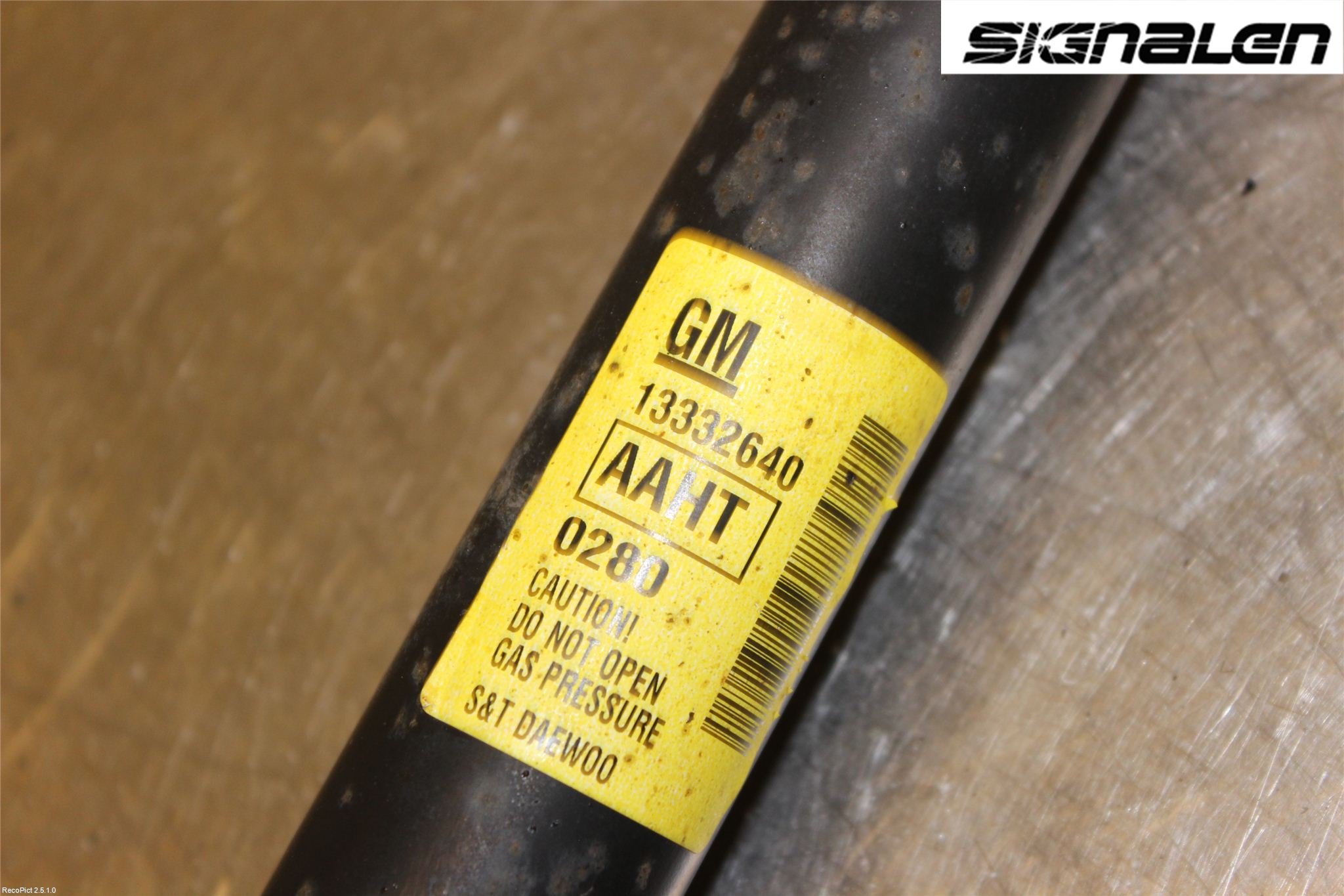 GM CHEVROLET CRUZE Stötdämpare Bak