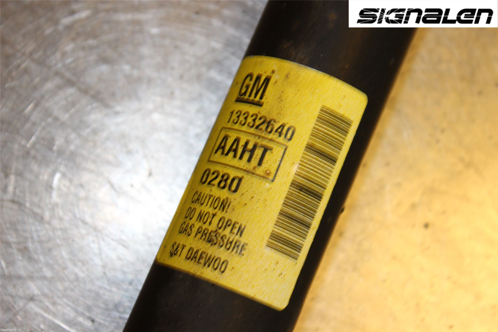 GM CHEVROLET CRUZE Stötdämpare Bak