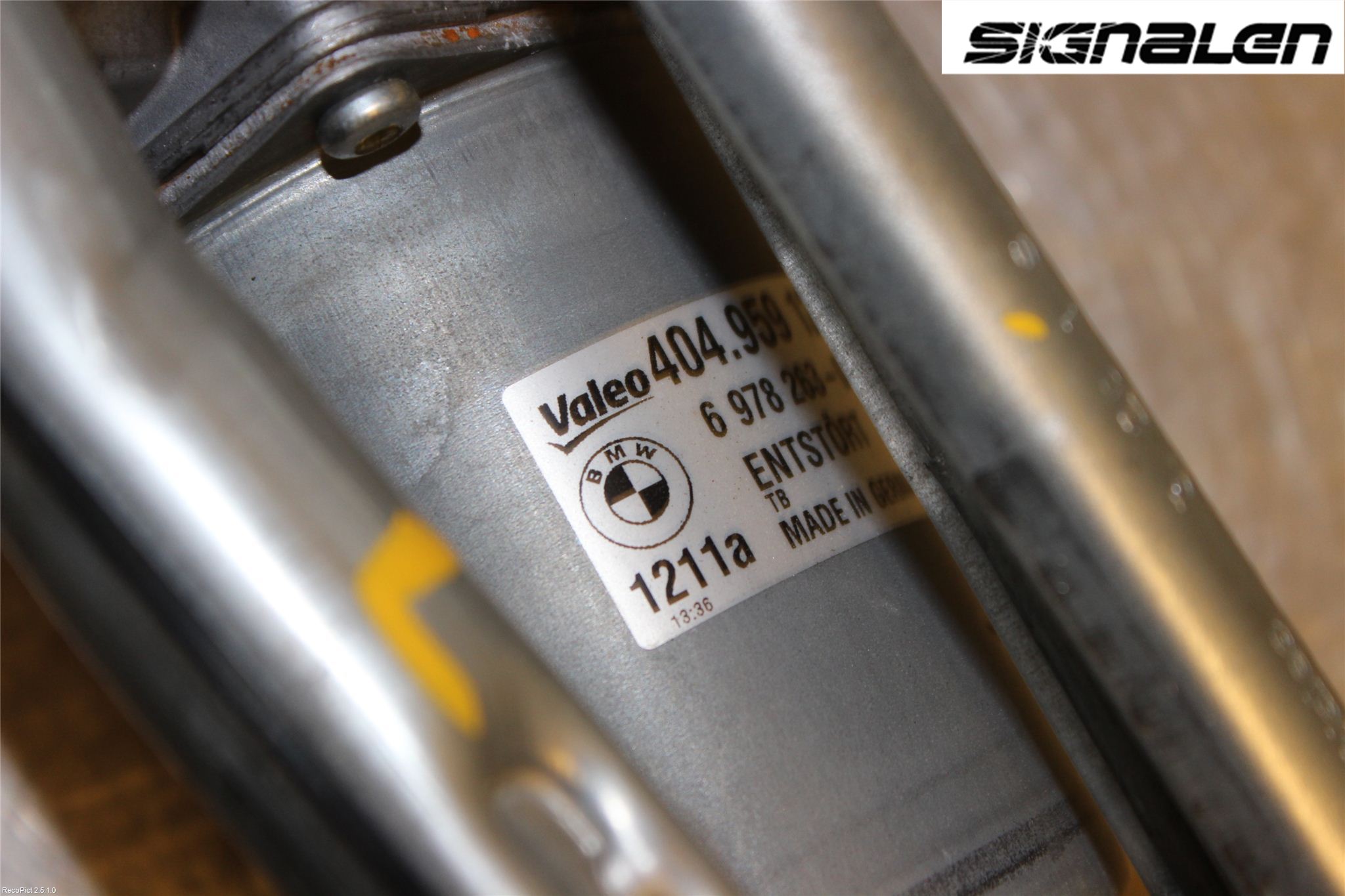 BMW 3 E90/91 SED/TOU 05-12 Torkarmotor Vindruta