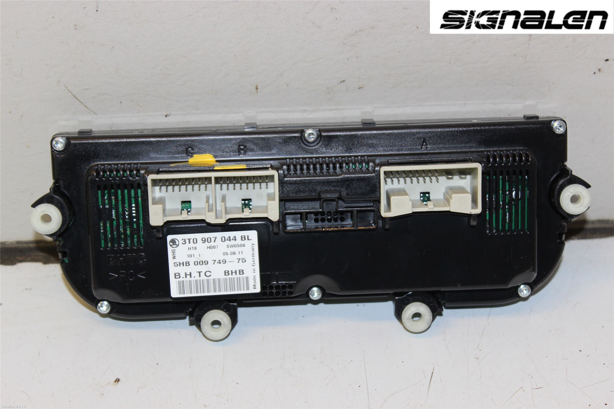 Skoda SUPERB 09-15 Ac Styrenhet Ac Manöveren