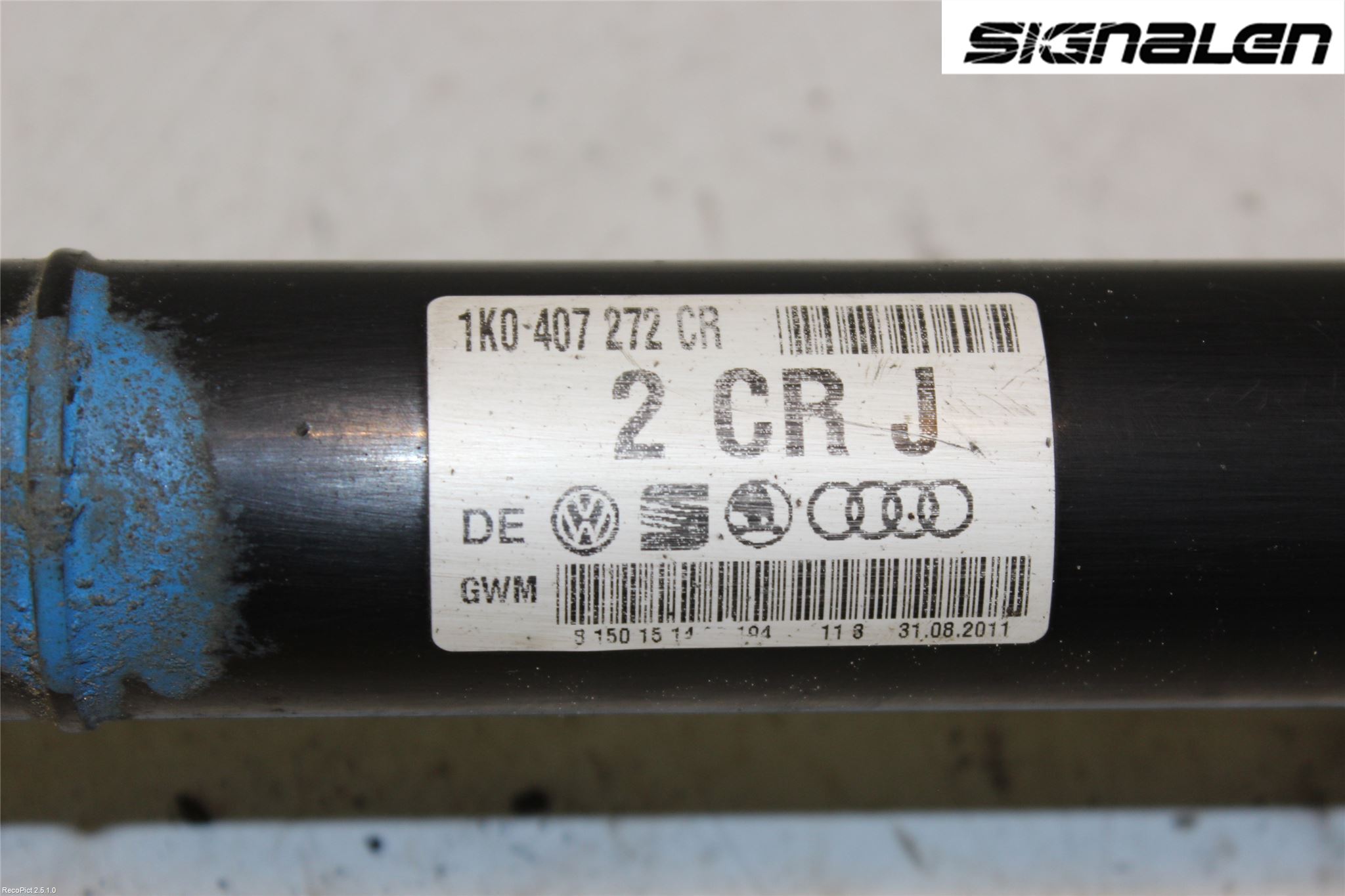 Skoda SUPERB 09-15 Drivaxel Fram Höger