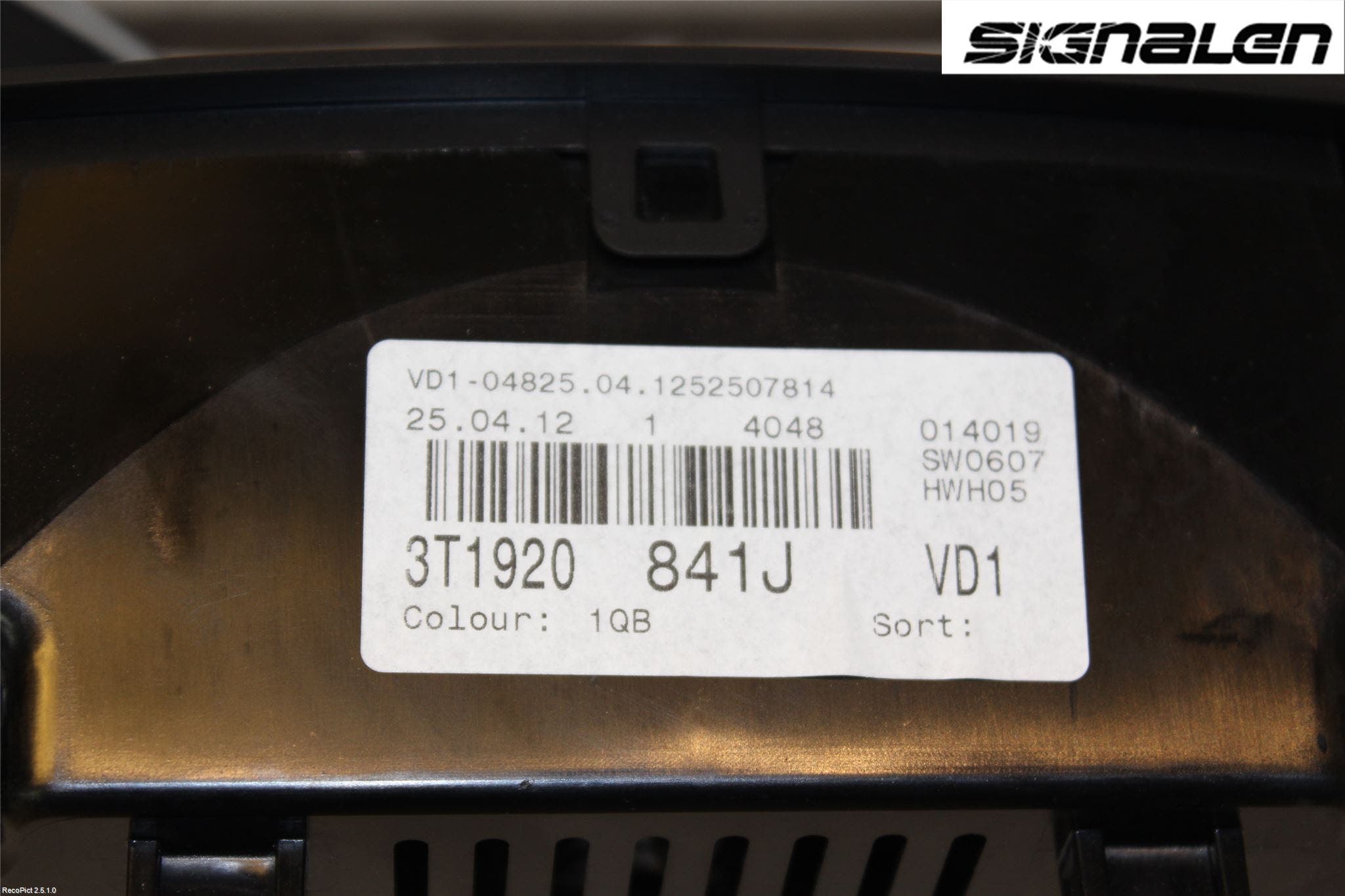 Skoda SUPERB 09-15 Instrument Komb