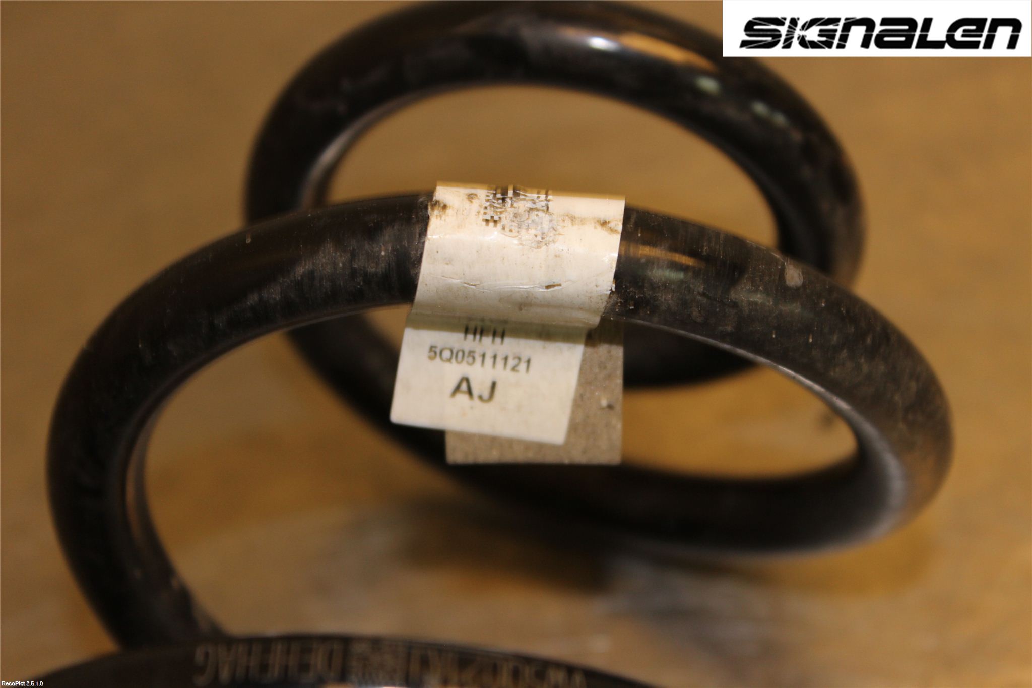 Volkswagen VW GOLF / E-GOLF VII 13-20 Fjäder Bak