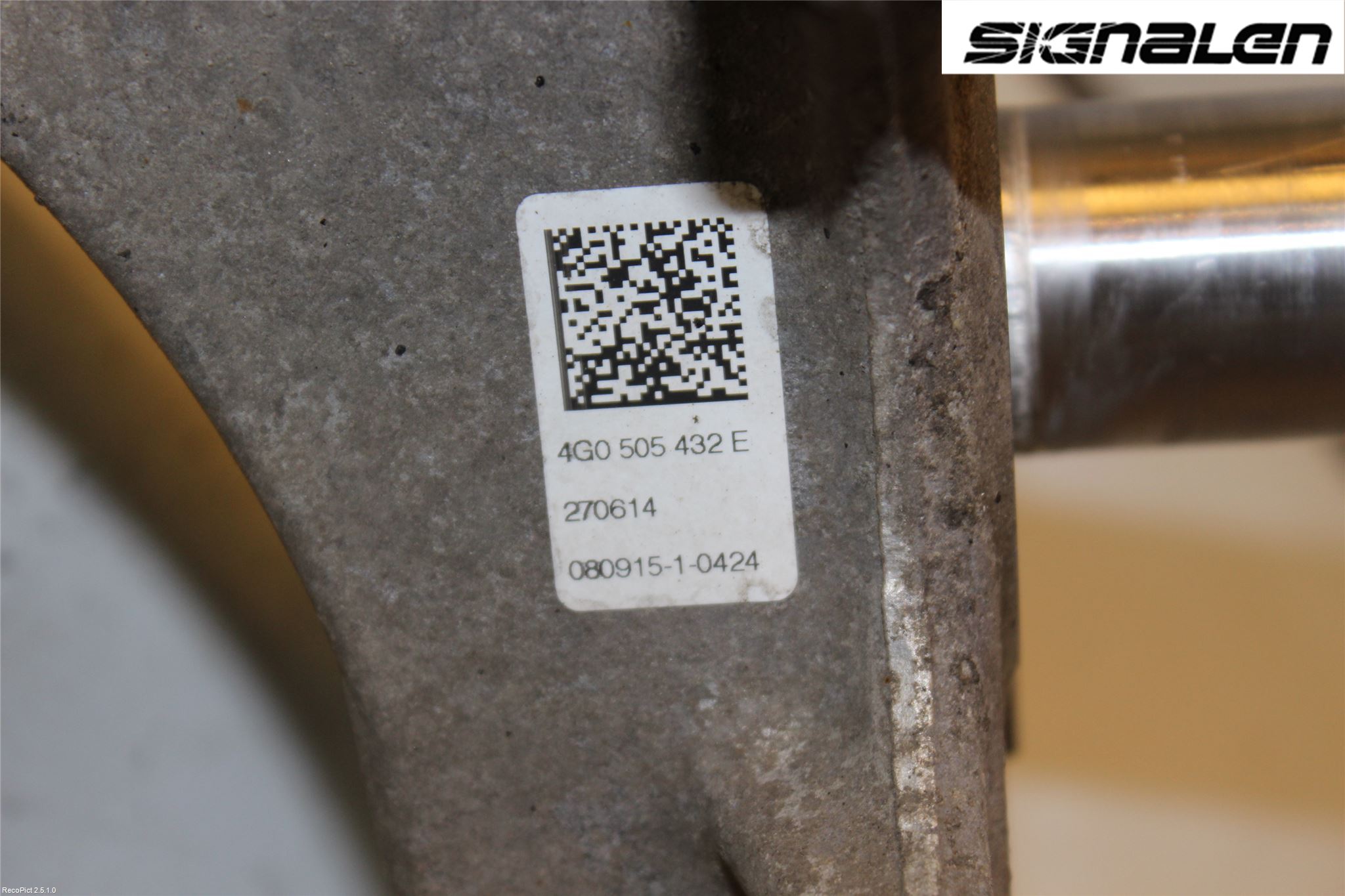 Audi A6/S6 4G 11-18 Hjullagerhus-Spindel Hö B