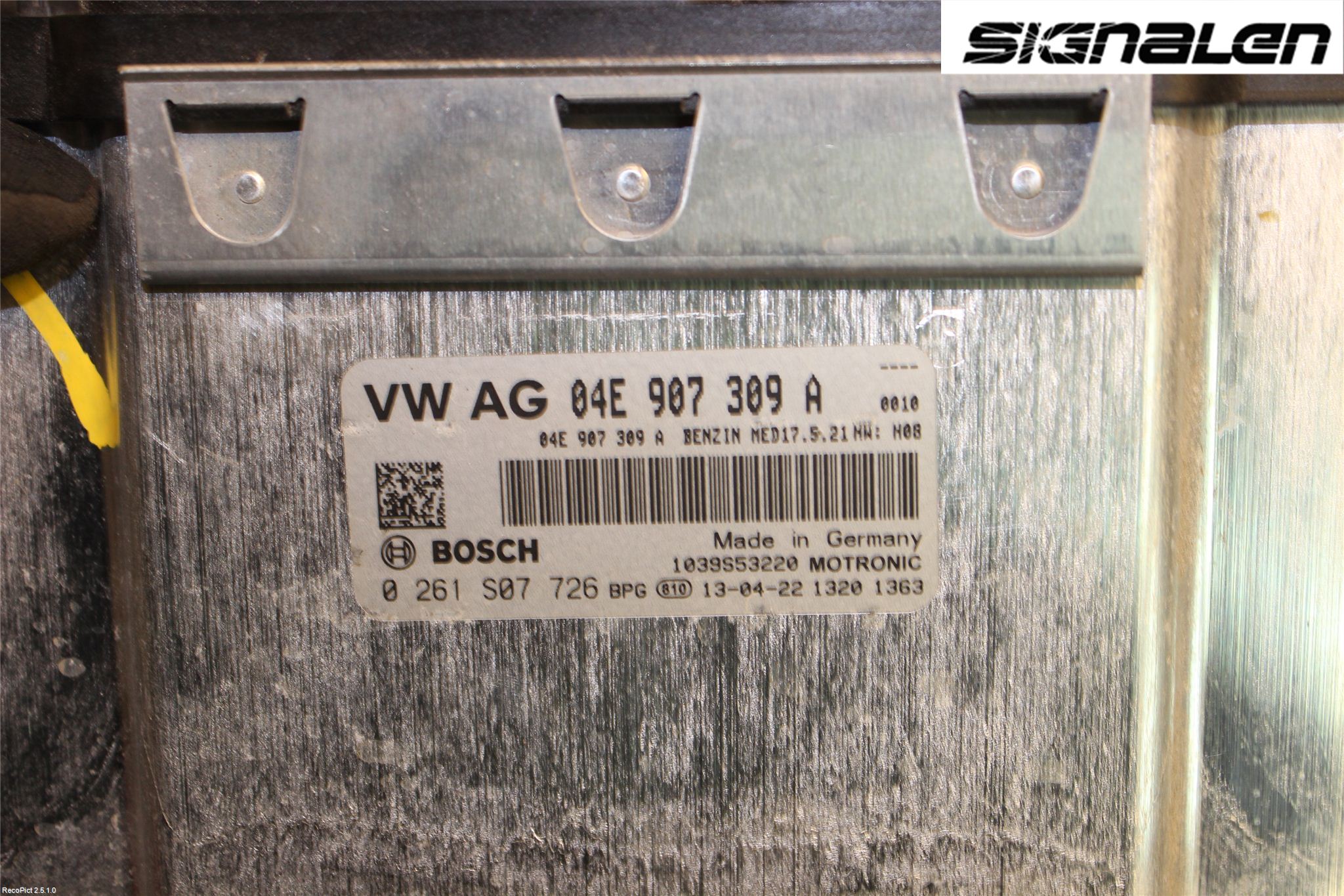 Volkswagen VW GOLF / E-GOLF VII 13-20 Styrenhet Insprut Bensin