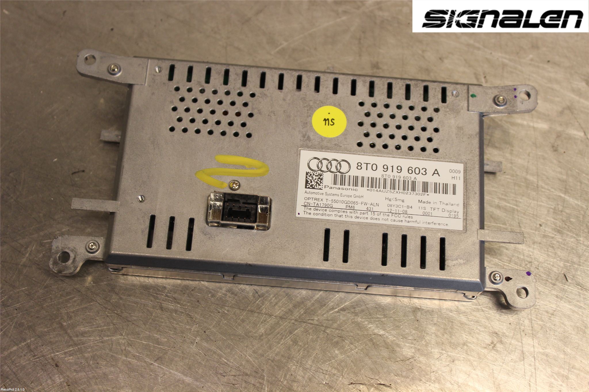 Audi A4/S4 08-11 Färddator