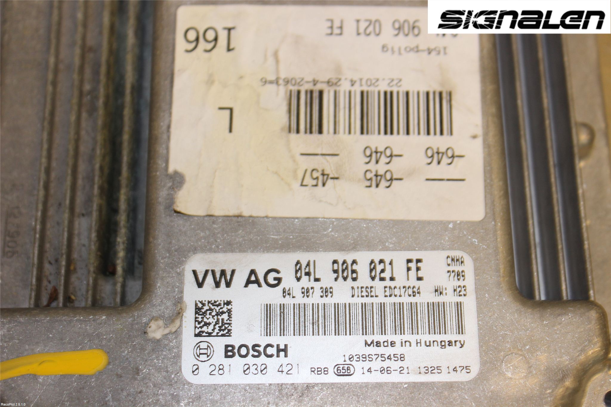 Audi A6/S6 4G 11-18 Styrenhet Insprut Bensin