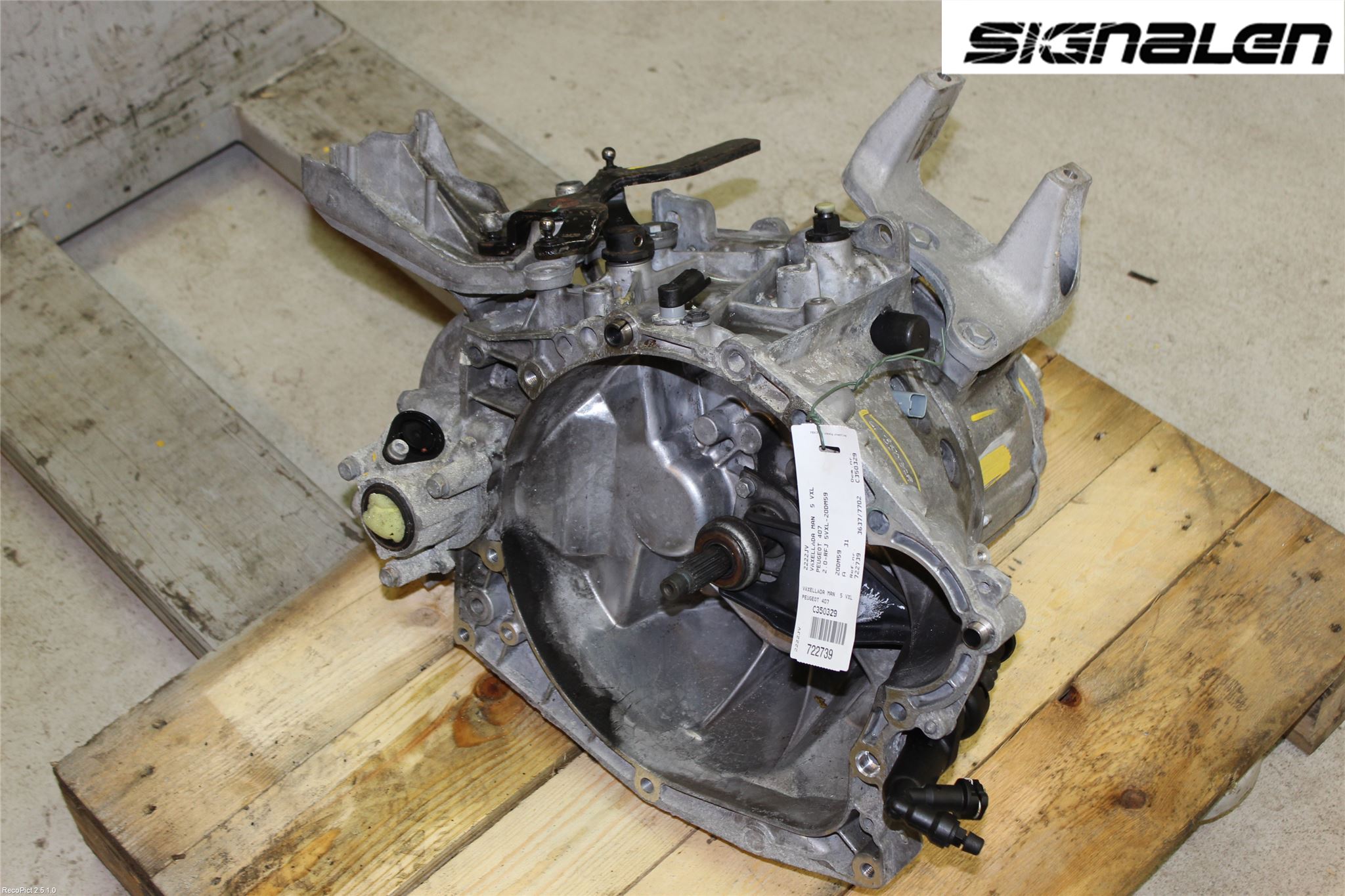 Peugeot 407 Växellåda Man 5 Vxl