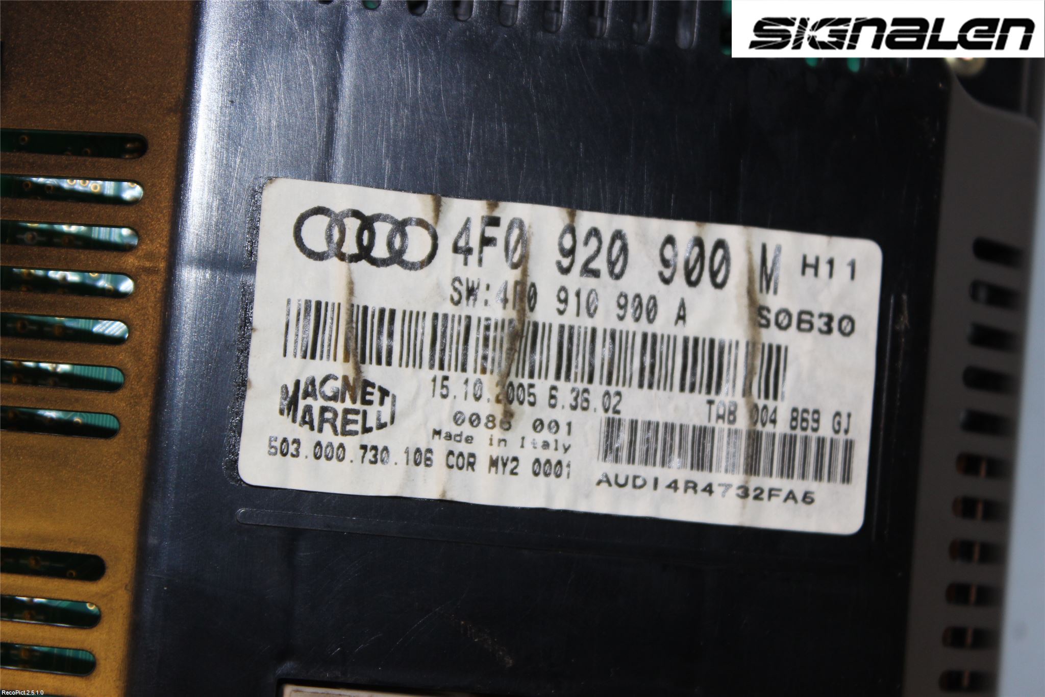 Audi A6/S6     05-11 Instrument Komb