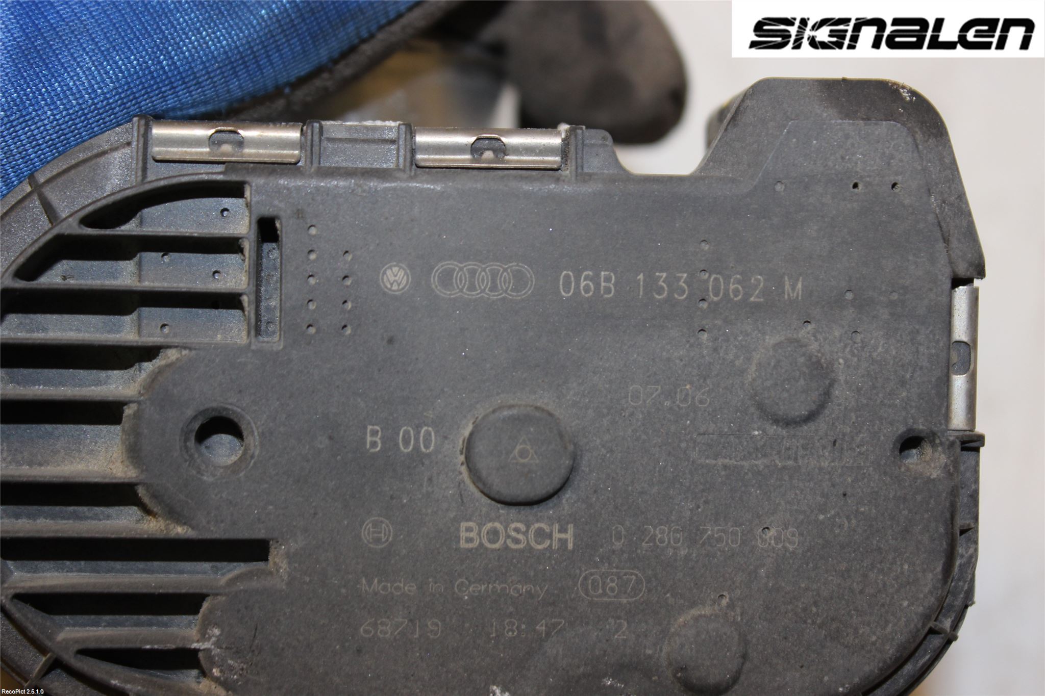 Audi A4/S4 05-07 Injspjällhus