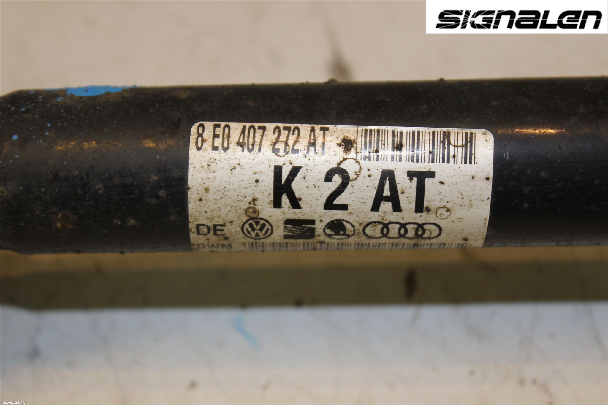 Audi A4/S4 05-07 Drivaxel Fram Höger