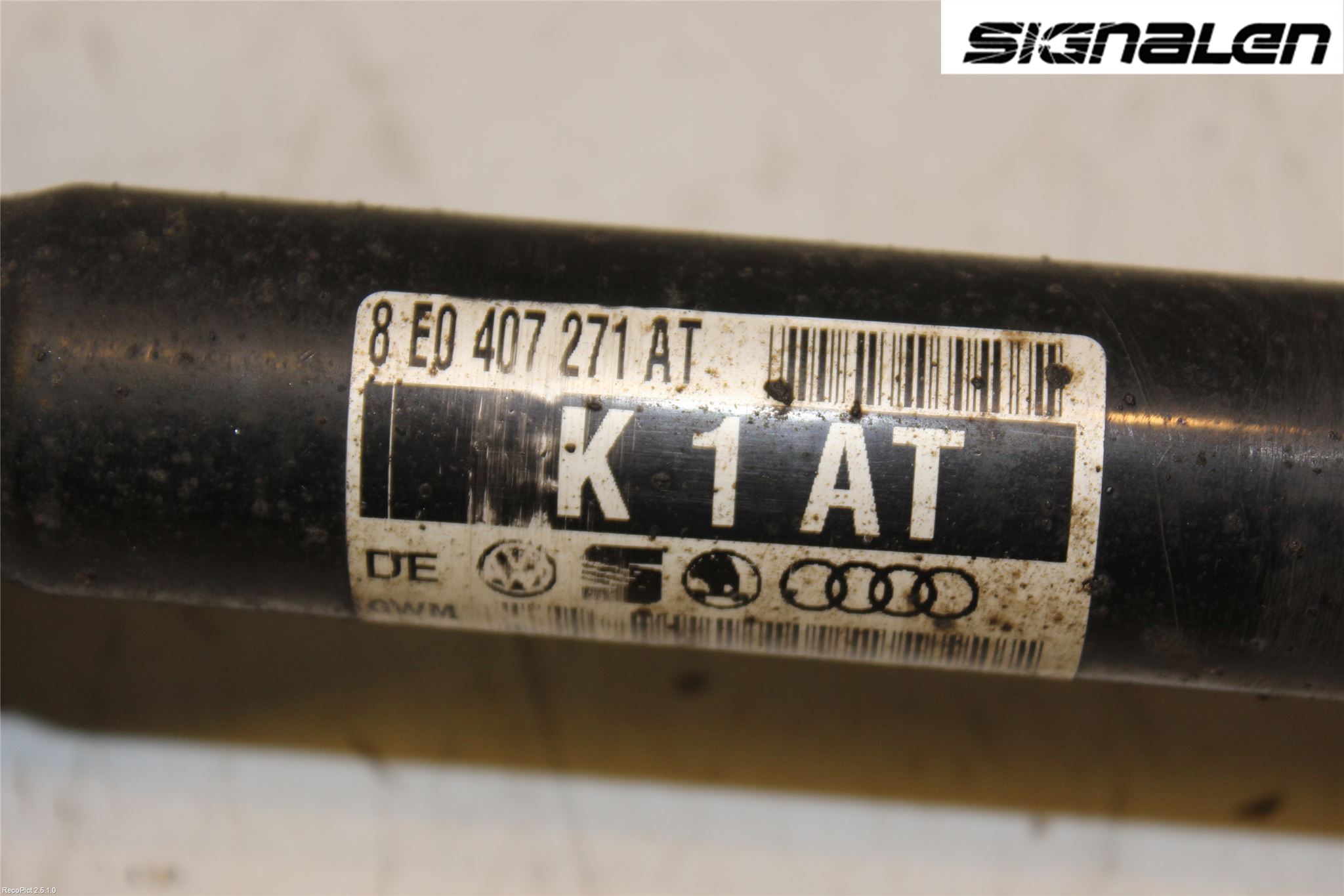 Audi A4/S4 05-07 Drivaxel Fram Vänster