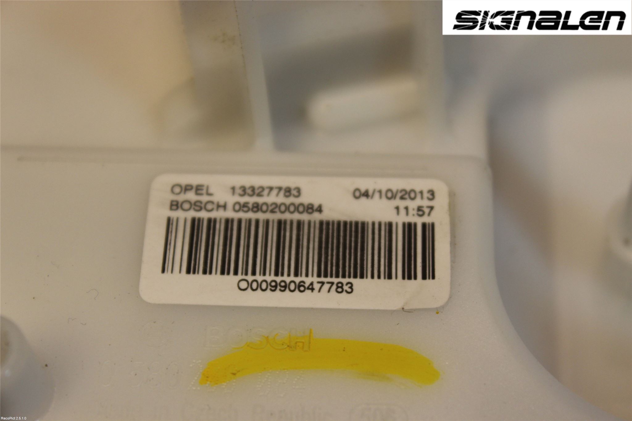 Opel CORSA D 07-14 Bränslepump El