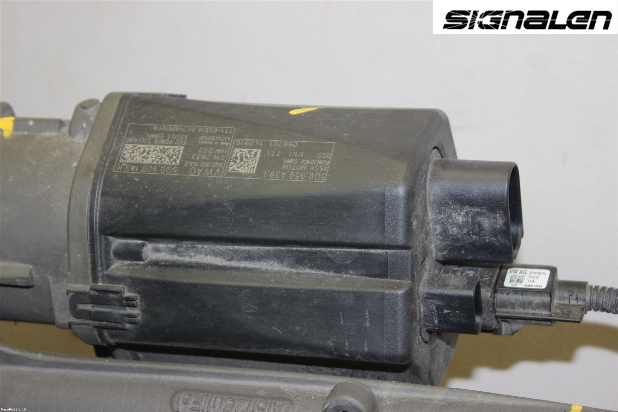 Volkswagen VW PASSAT 15-19 Styrväxel Servo -Snäcka