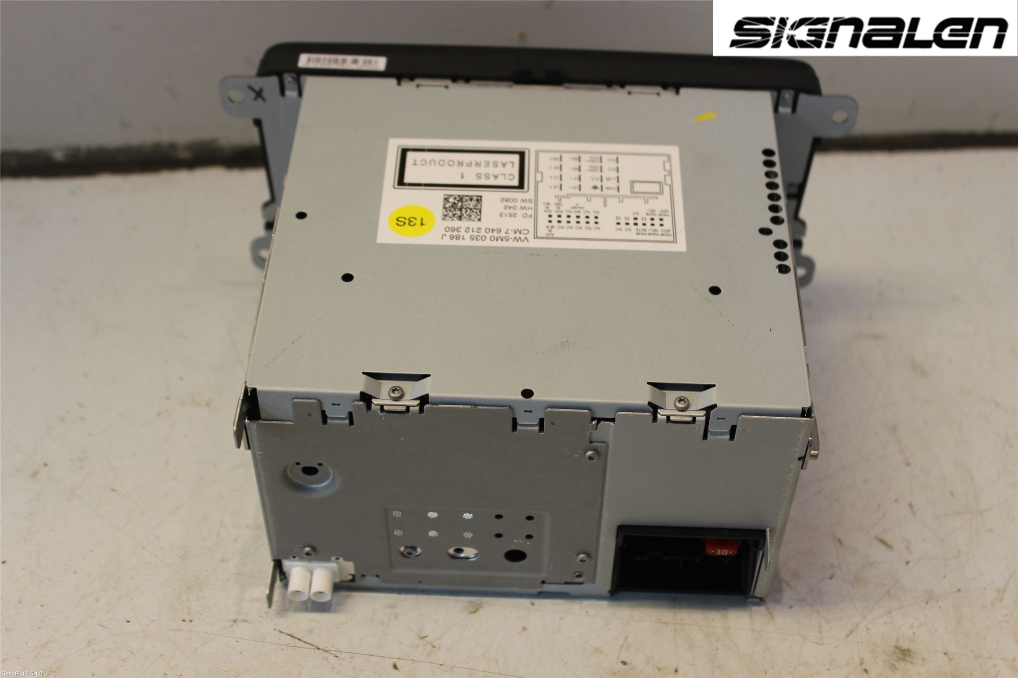 Volkswagen VW POLO 10-17 Radio