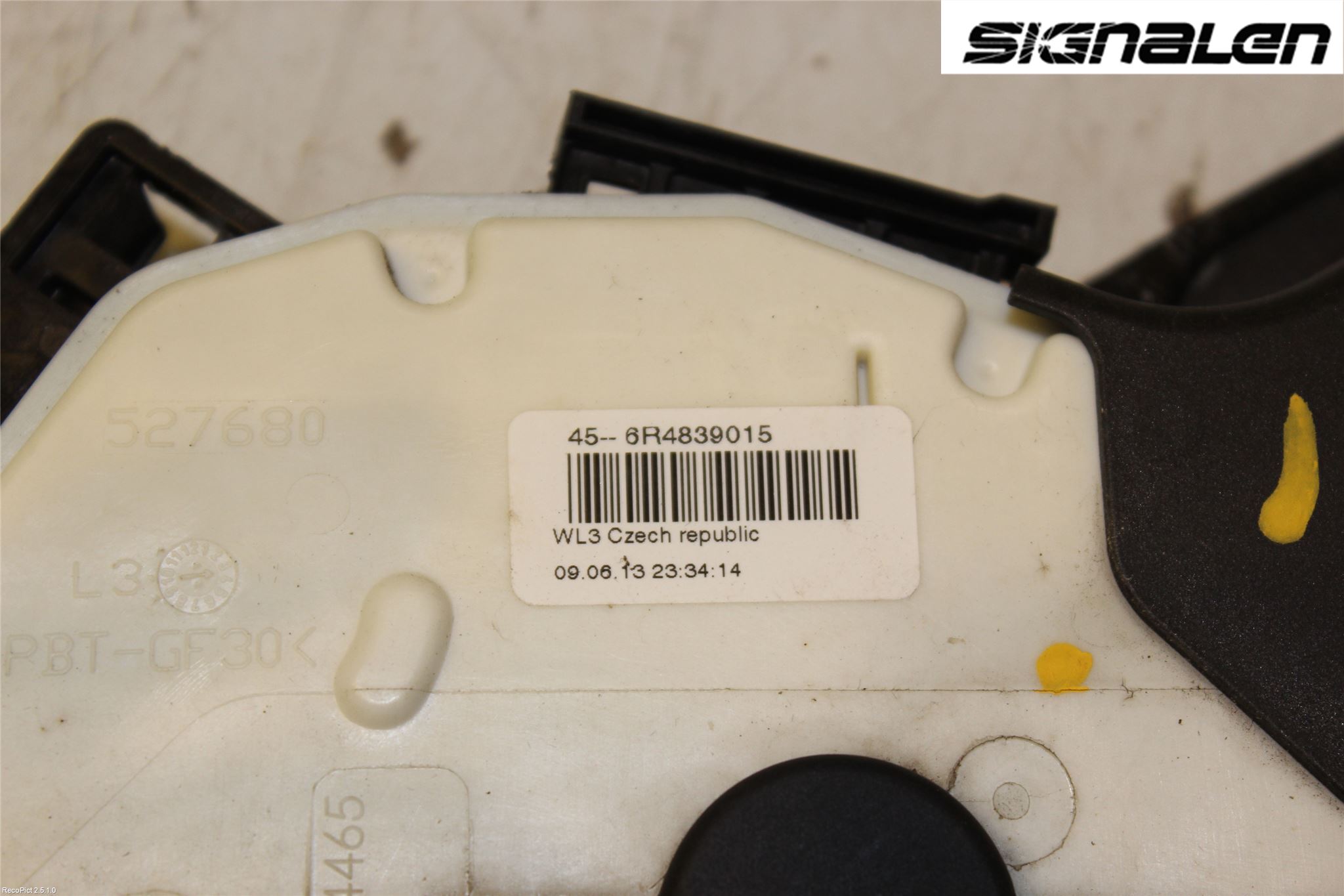 Volkswagen VW POLO 10-17 Låskista-Dörrlås