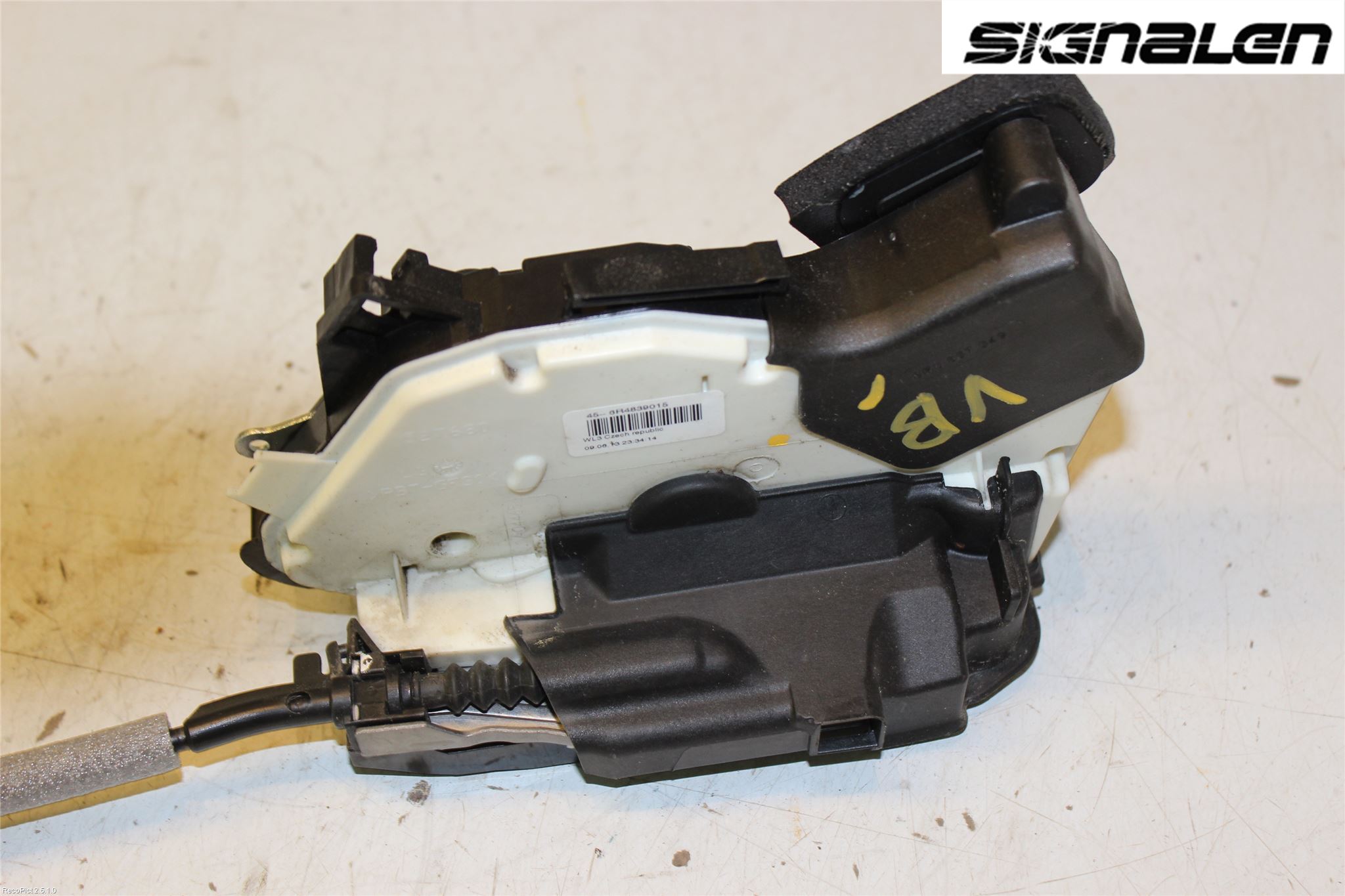 Volkswagen VW POLO 10-17 Låskista-Dörrlås