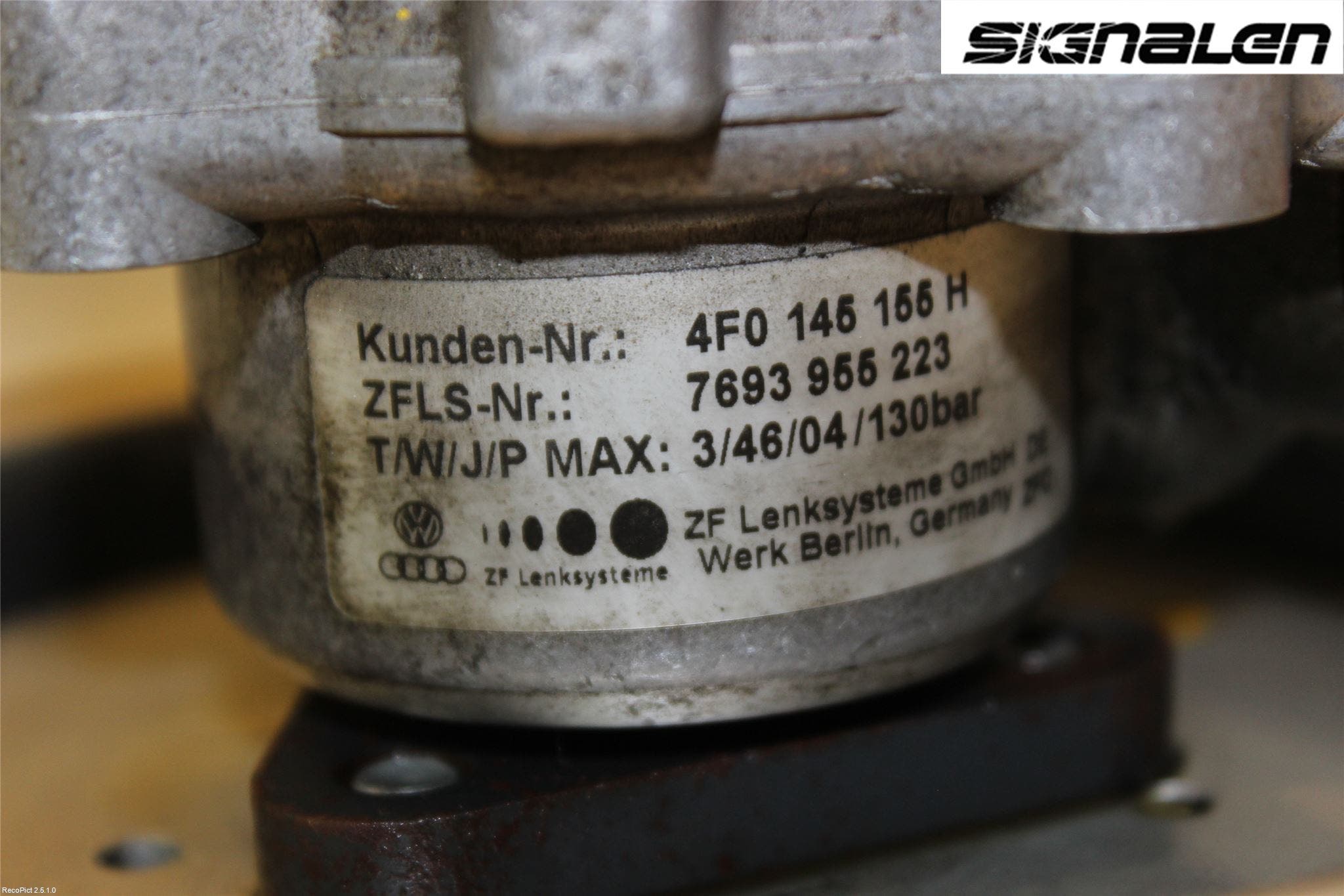 Audi A6/S6 05-11 Styrservopump