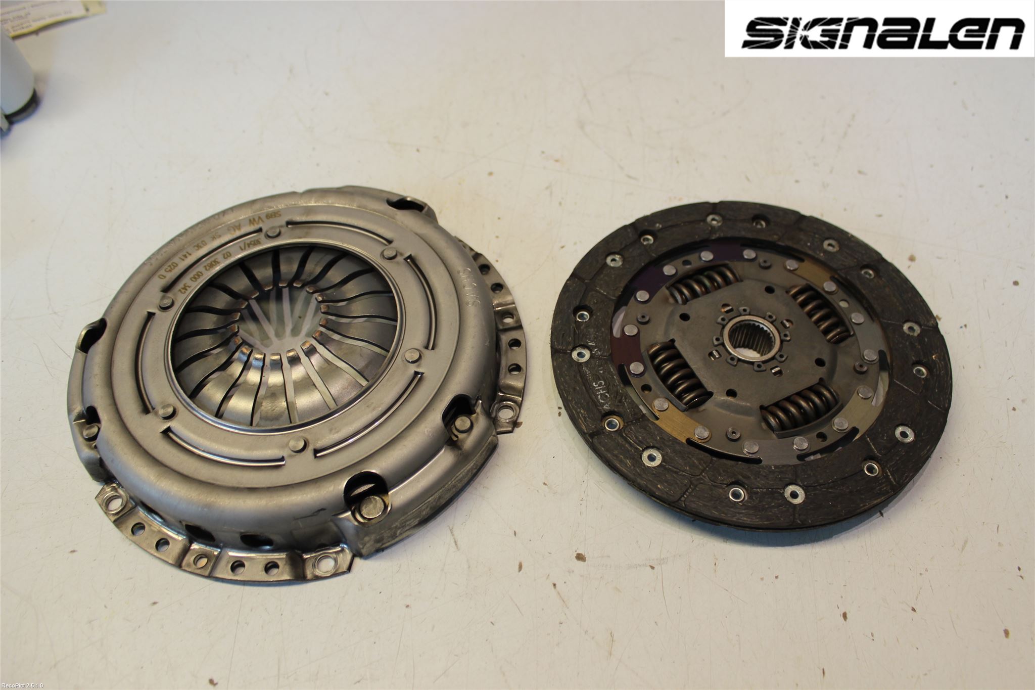 Volkswagen VW POLO 10-17 Koppling-Lamell