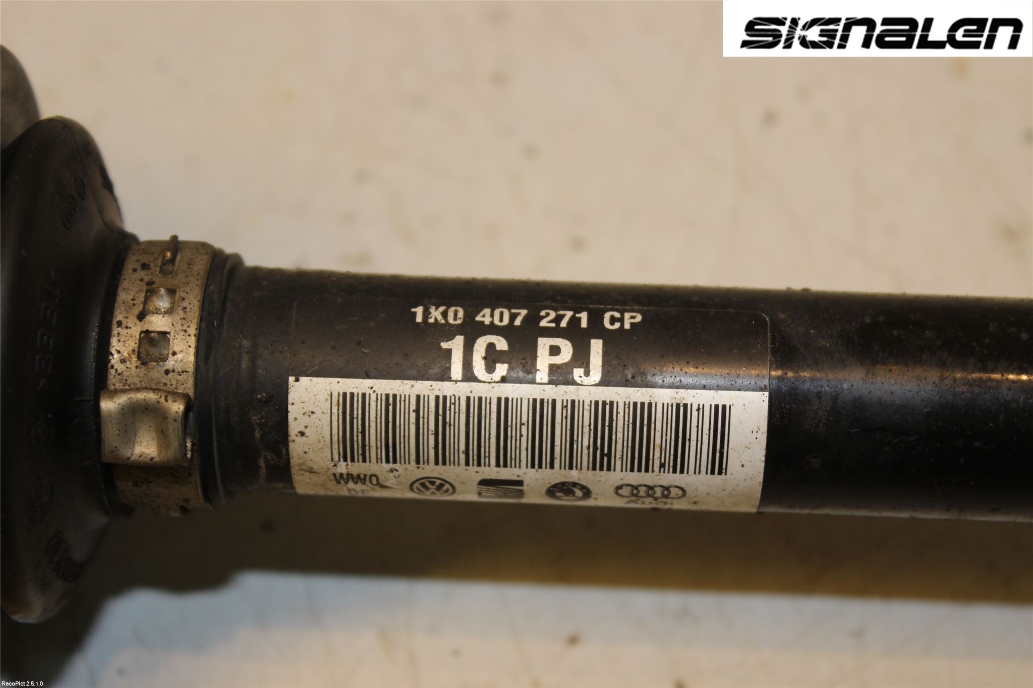 Skoda OCTAVIA (1Z) 05-13 Drivaxel Fram Vänster