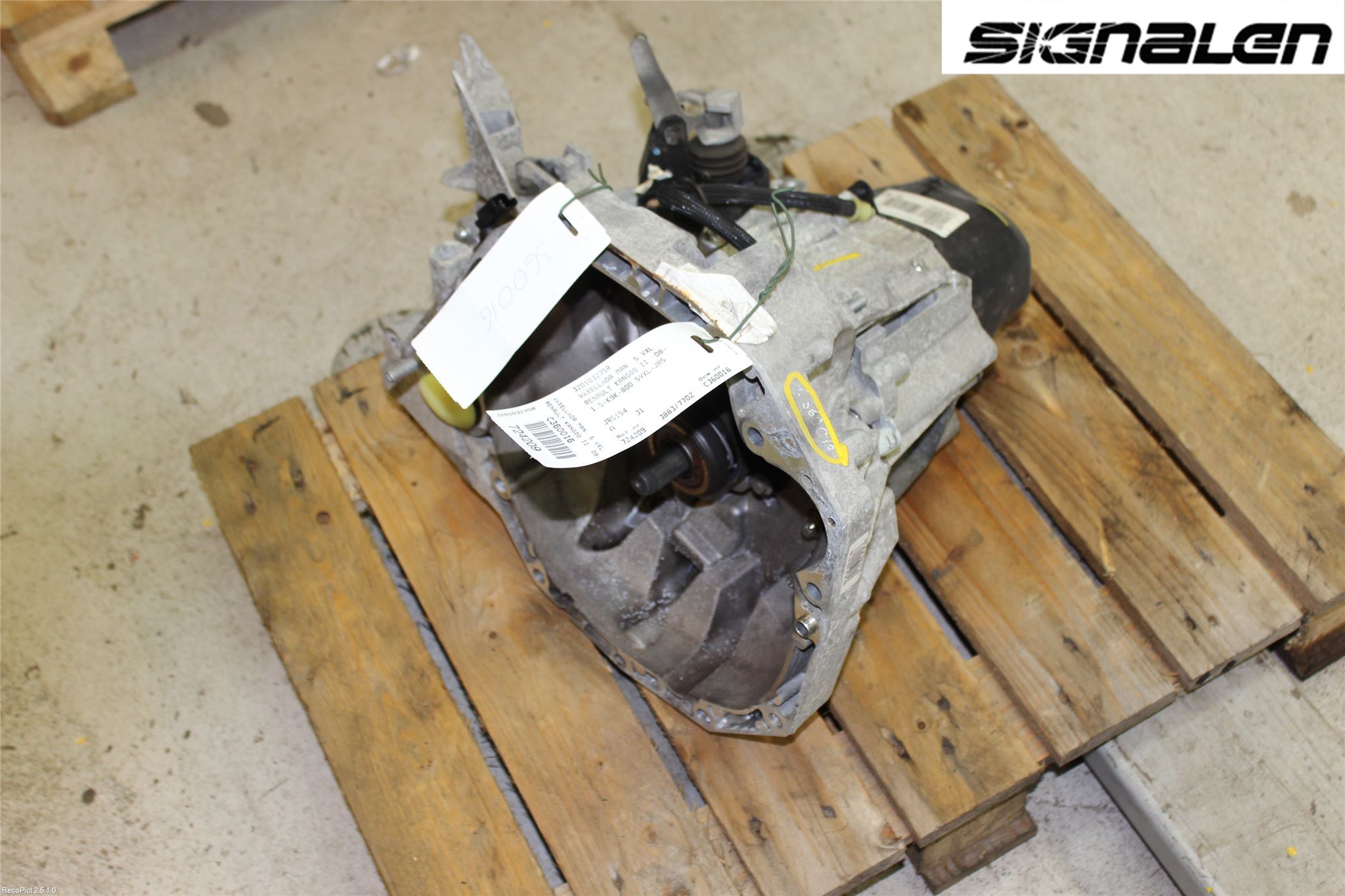 Renault KANGOO II 08-14 Växellåda Man 5 Vxl