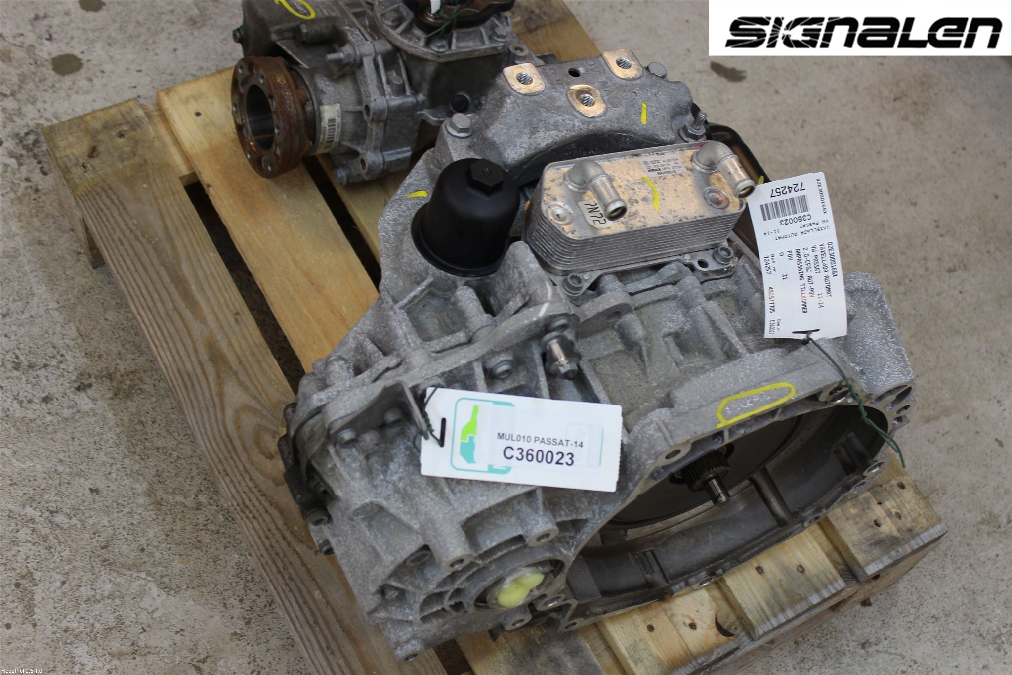 Volkswagen VW PASSAT 11-14 Växellåda Automat