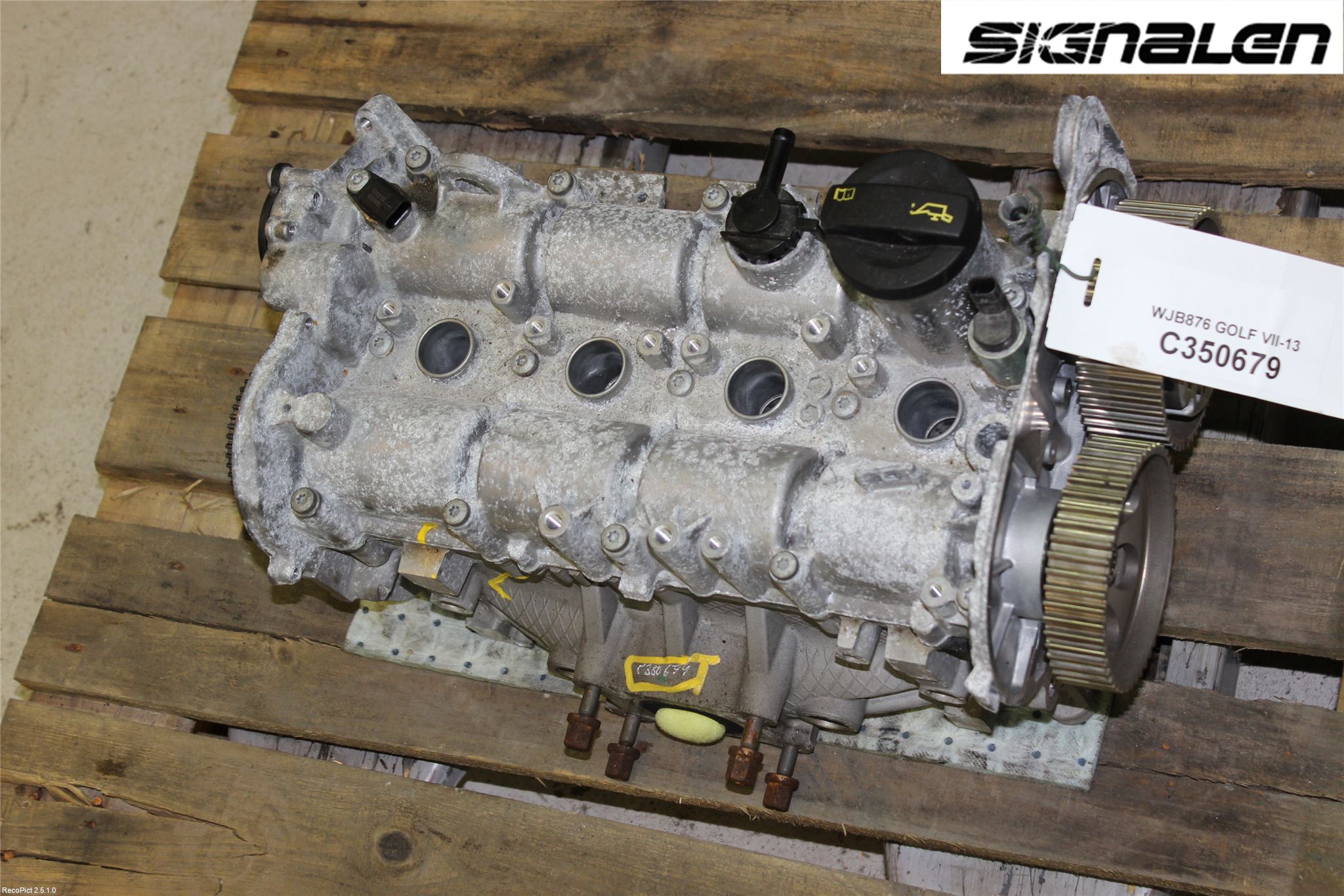 Volkswagen VW GOLF / E-GOLF VII 13-20 Topplock Bensin