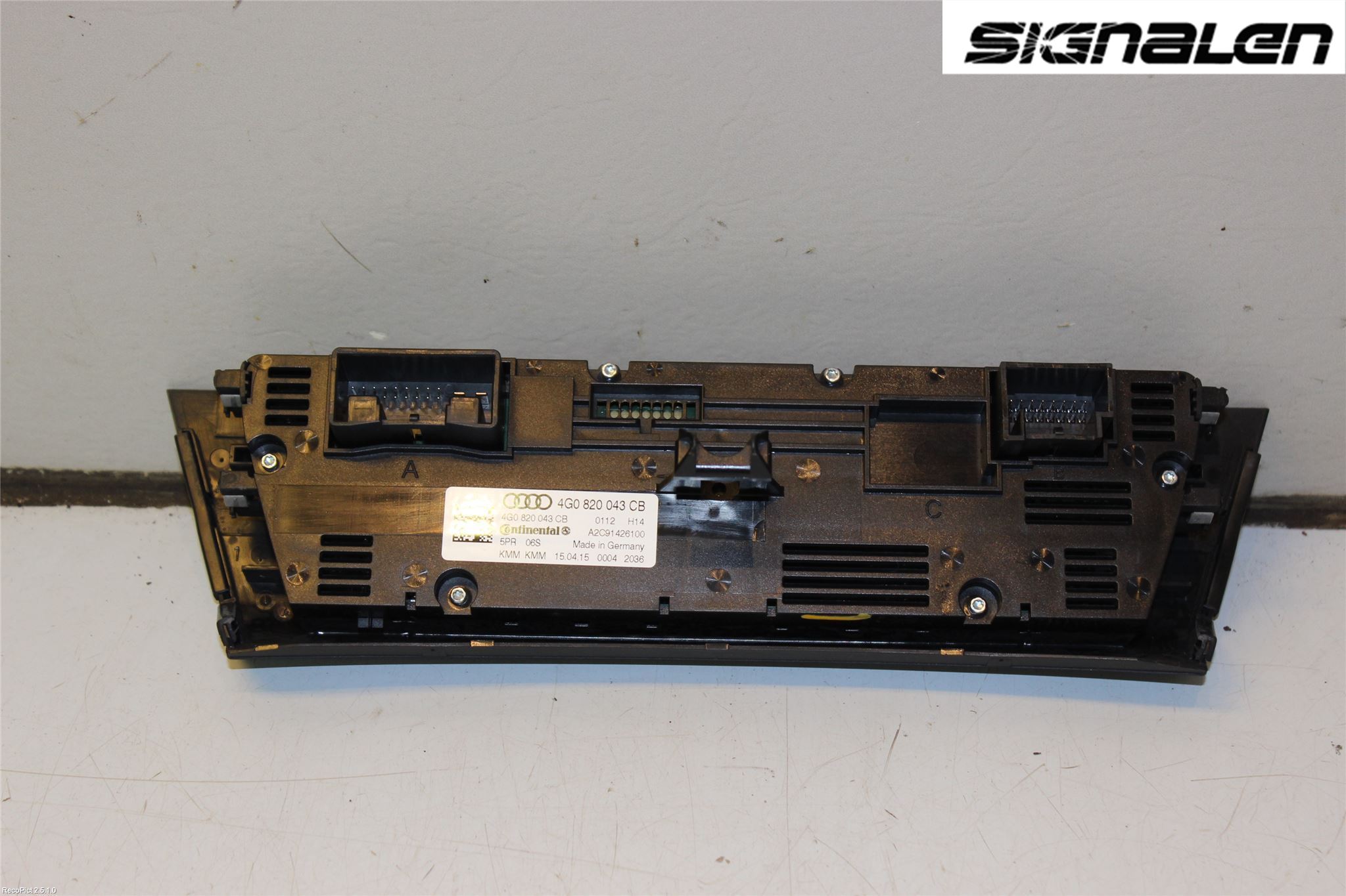 Audi A6 ALLROAD 12-18 Ac Styrenhet Ac Manöveren