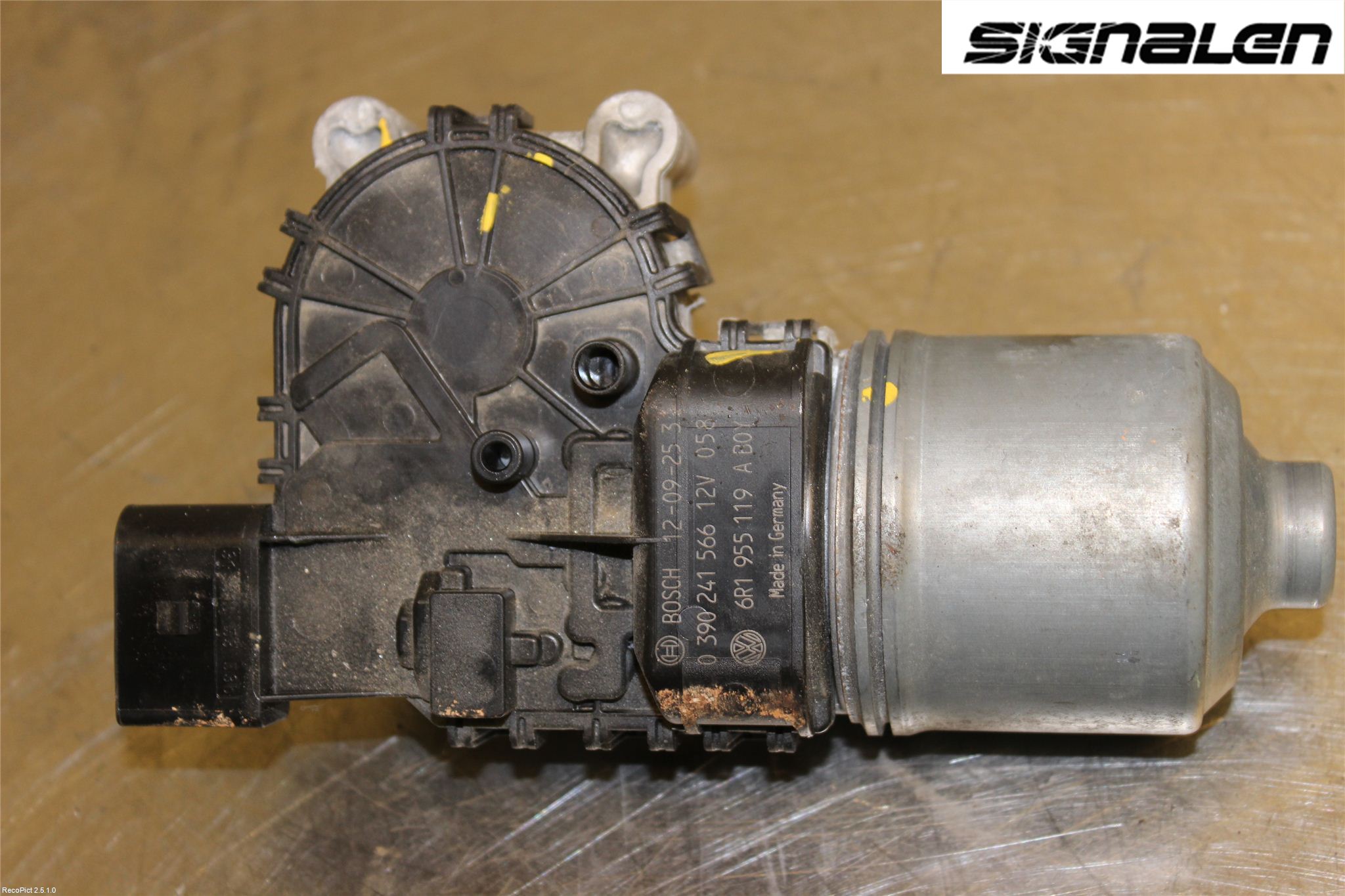Volkswagen VW POLO 10-17 Torkarmotor Vindruta