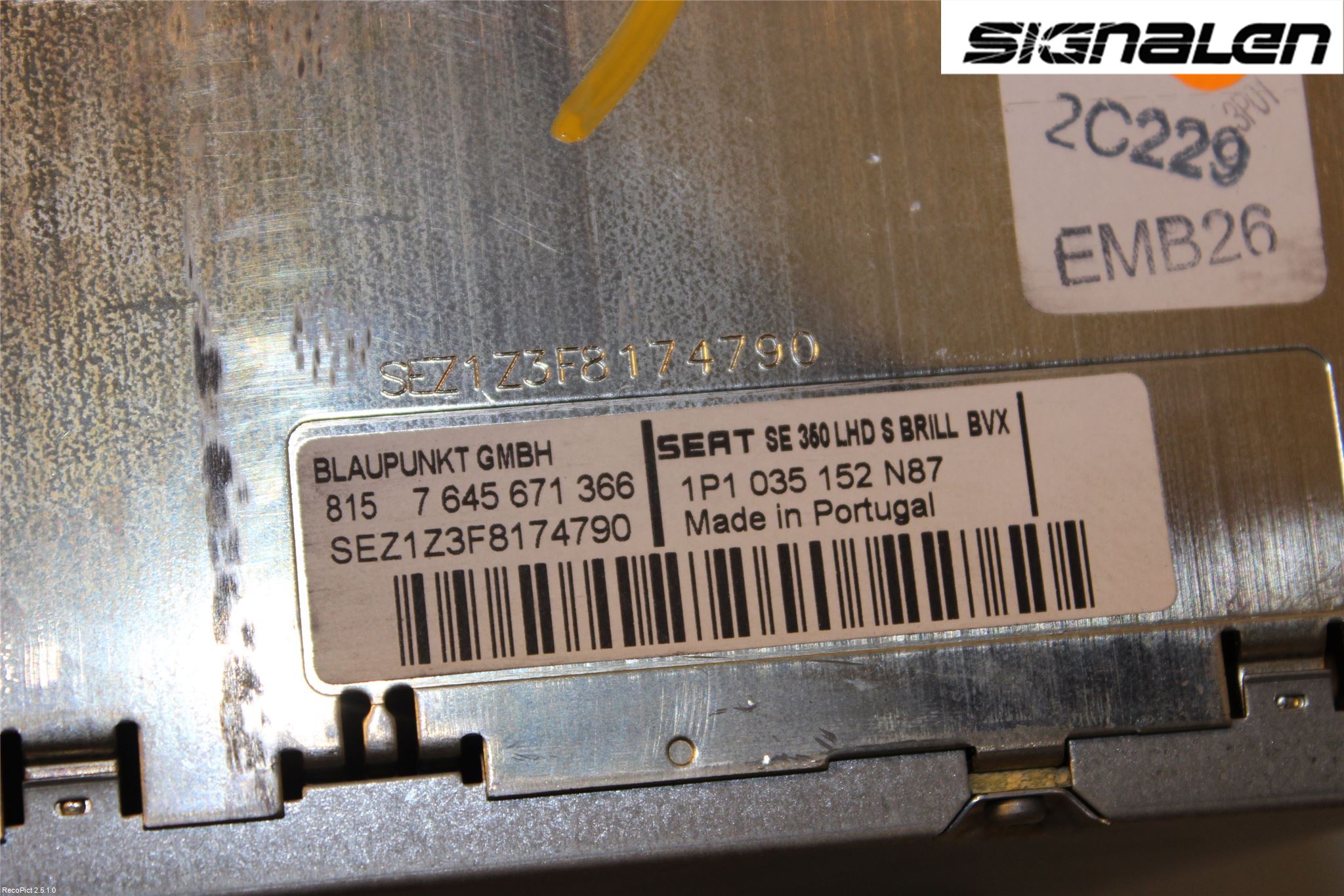 Seat LEON 06-12 Radio