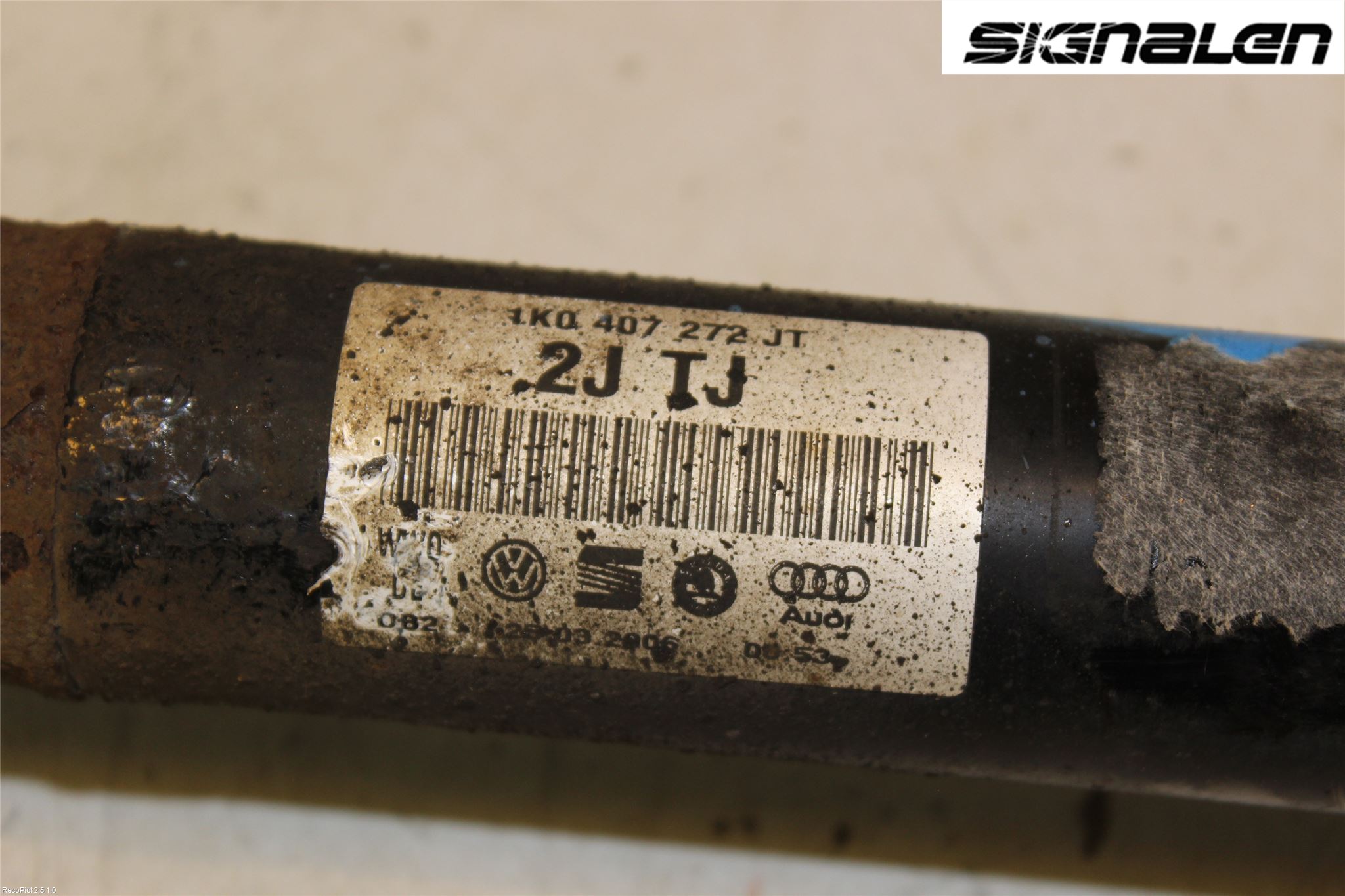 Seat LEON 06-12 Drivaxel Fram Höger