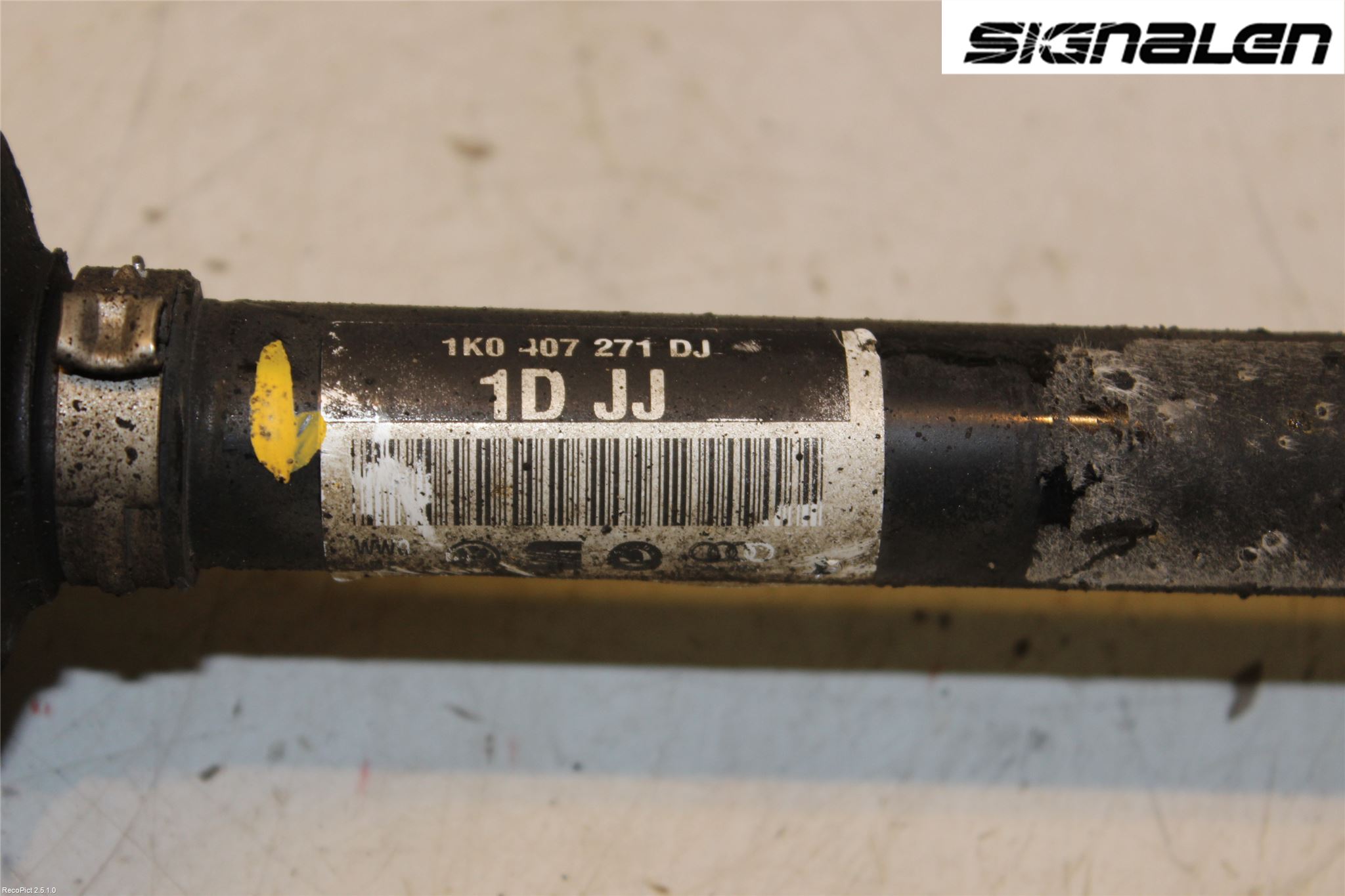 Seat LEON 06-12 Drivaxel Fram Vänster