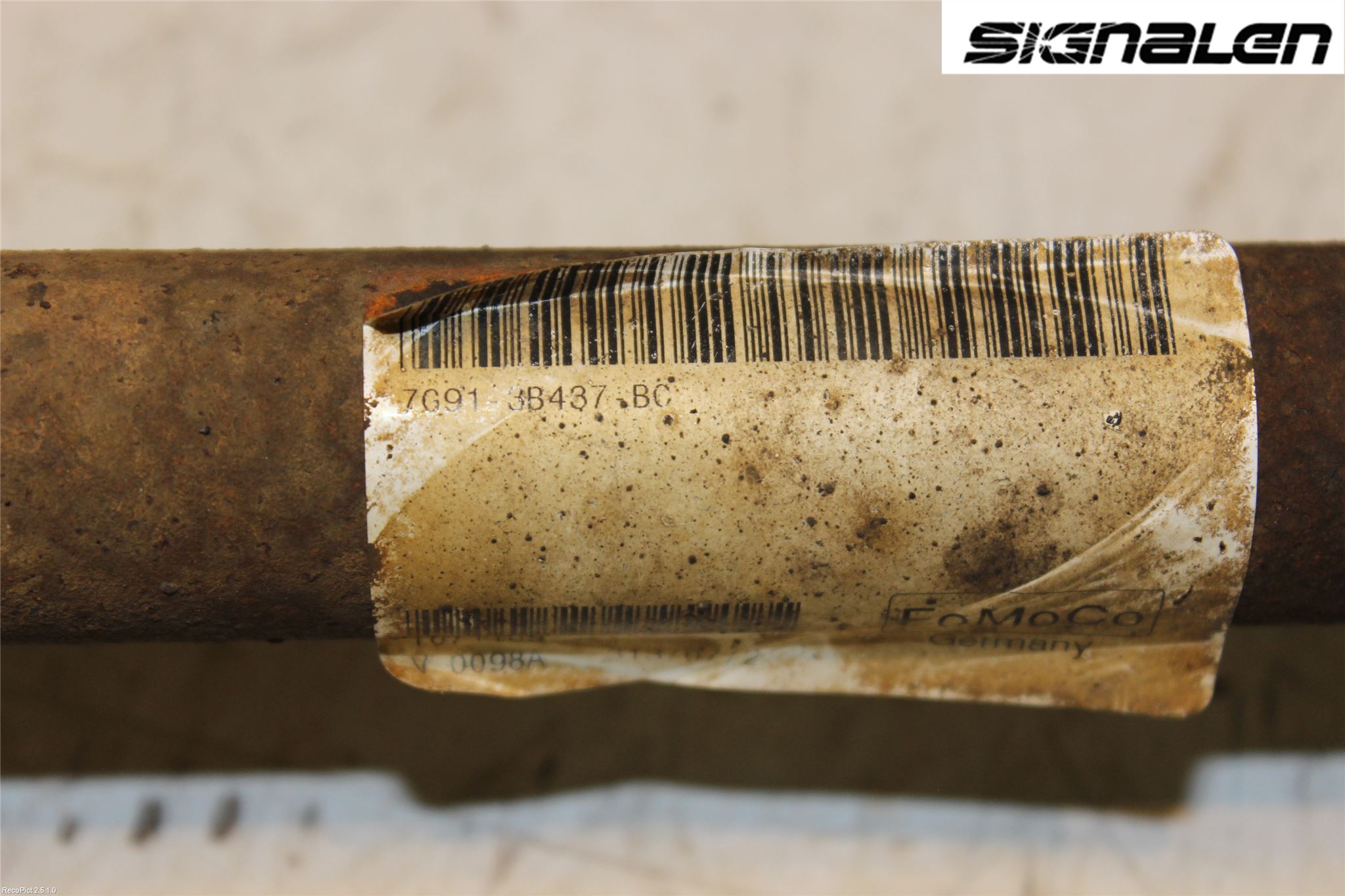 Ford MONDEO 07-15 Drivaxel Fram Vänster