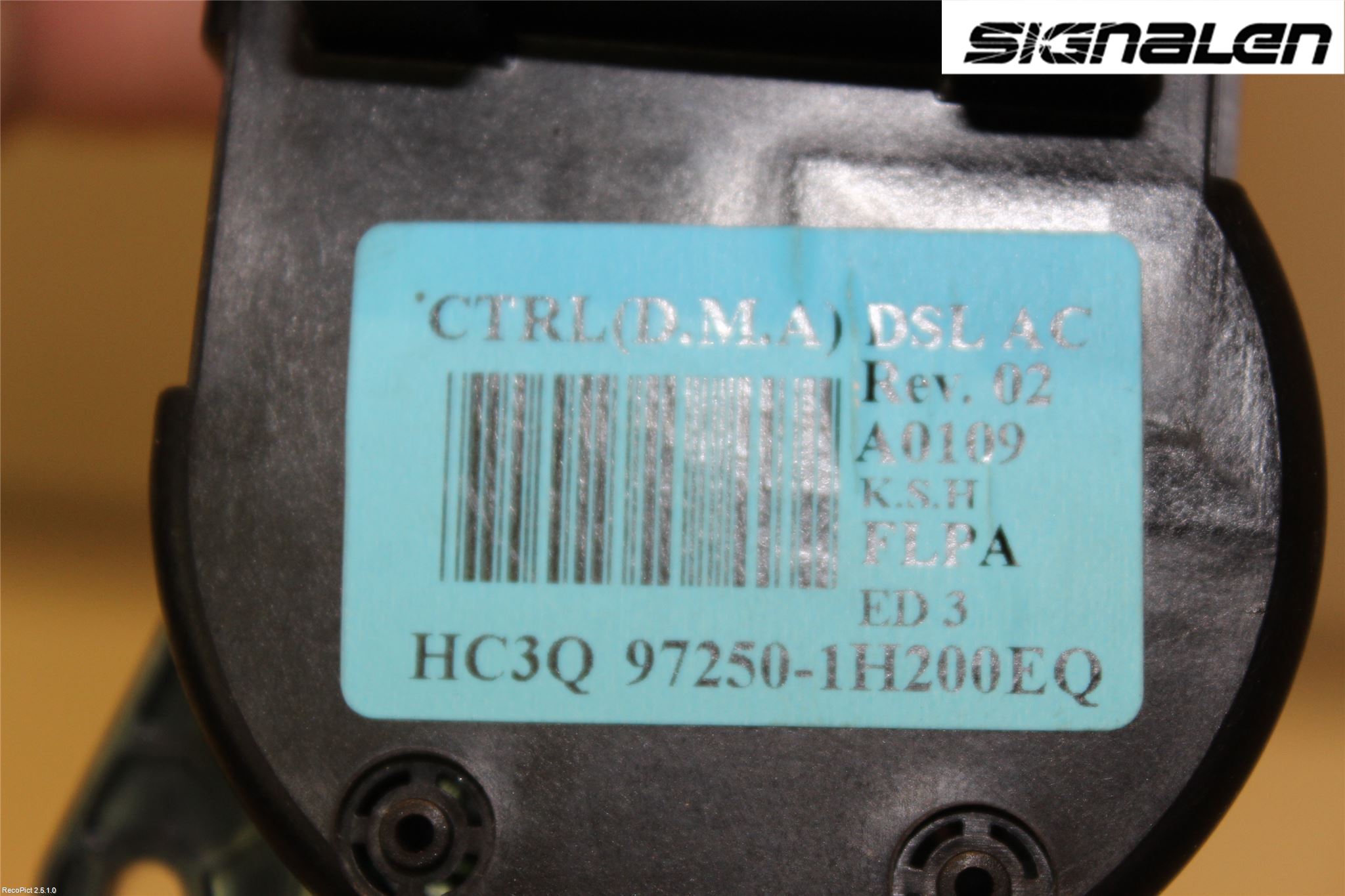 Kia CEED 06-12 Ac Styrenhet Ac Manöveren