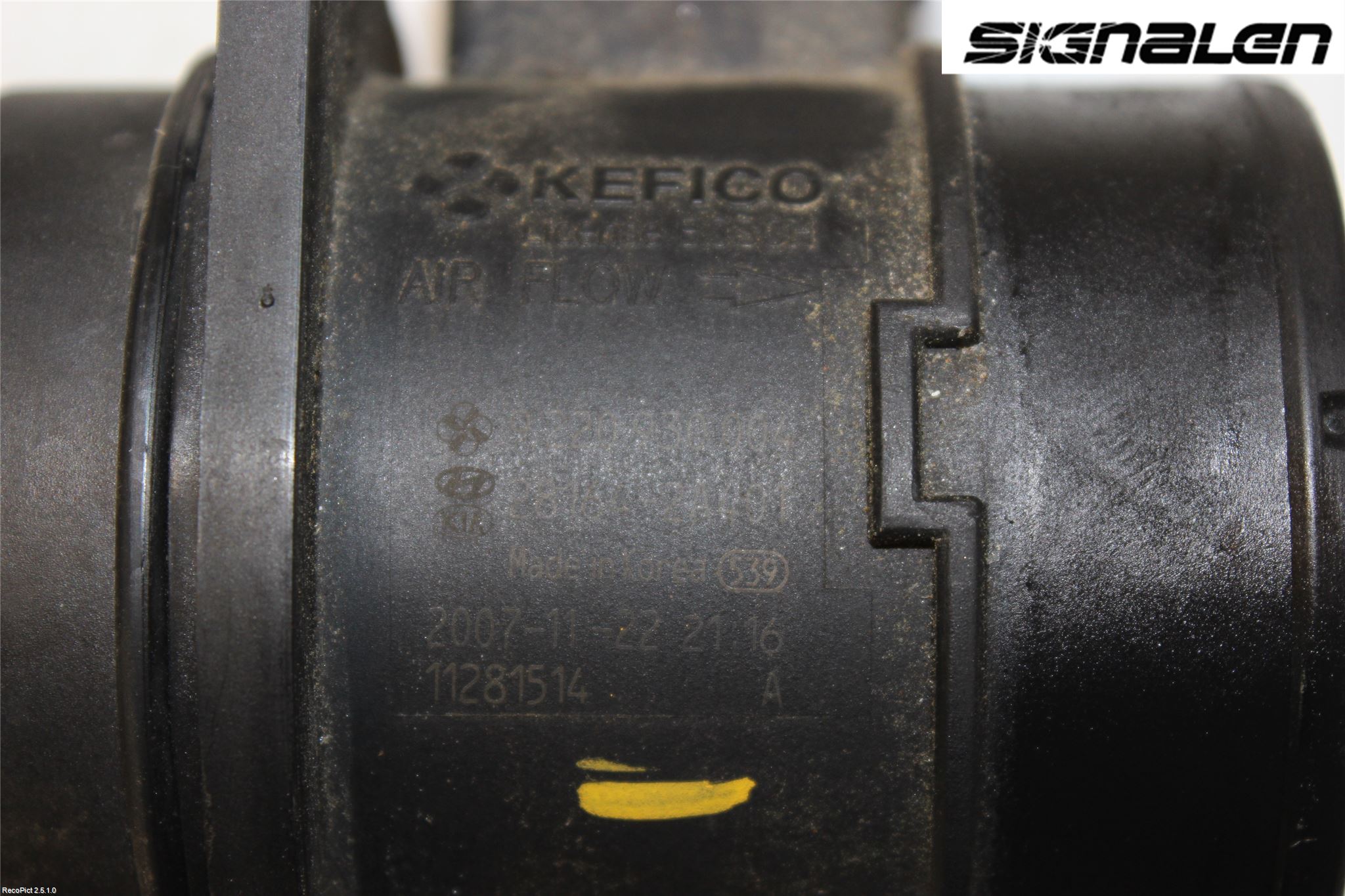 Kia CEED 06-12 Injluftmassamätare