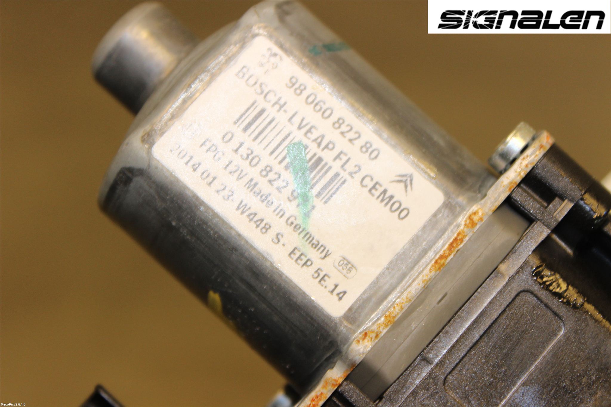 Peugeot 2008 13-20 Fönsterhiss El Kompl