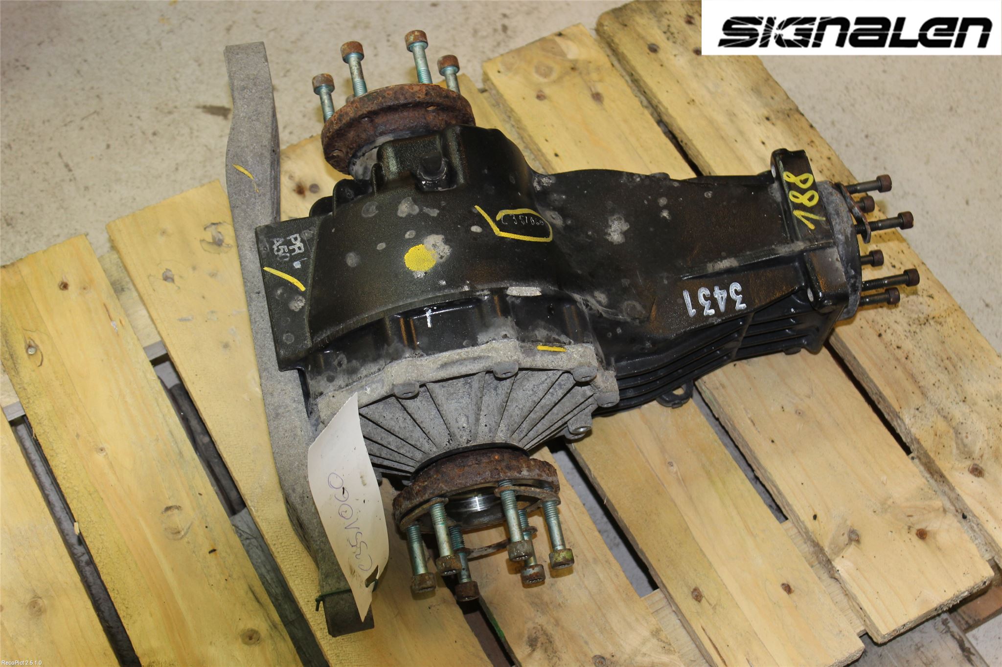 Audi A4/S4 05-07 Bakväxel-Diff