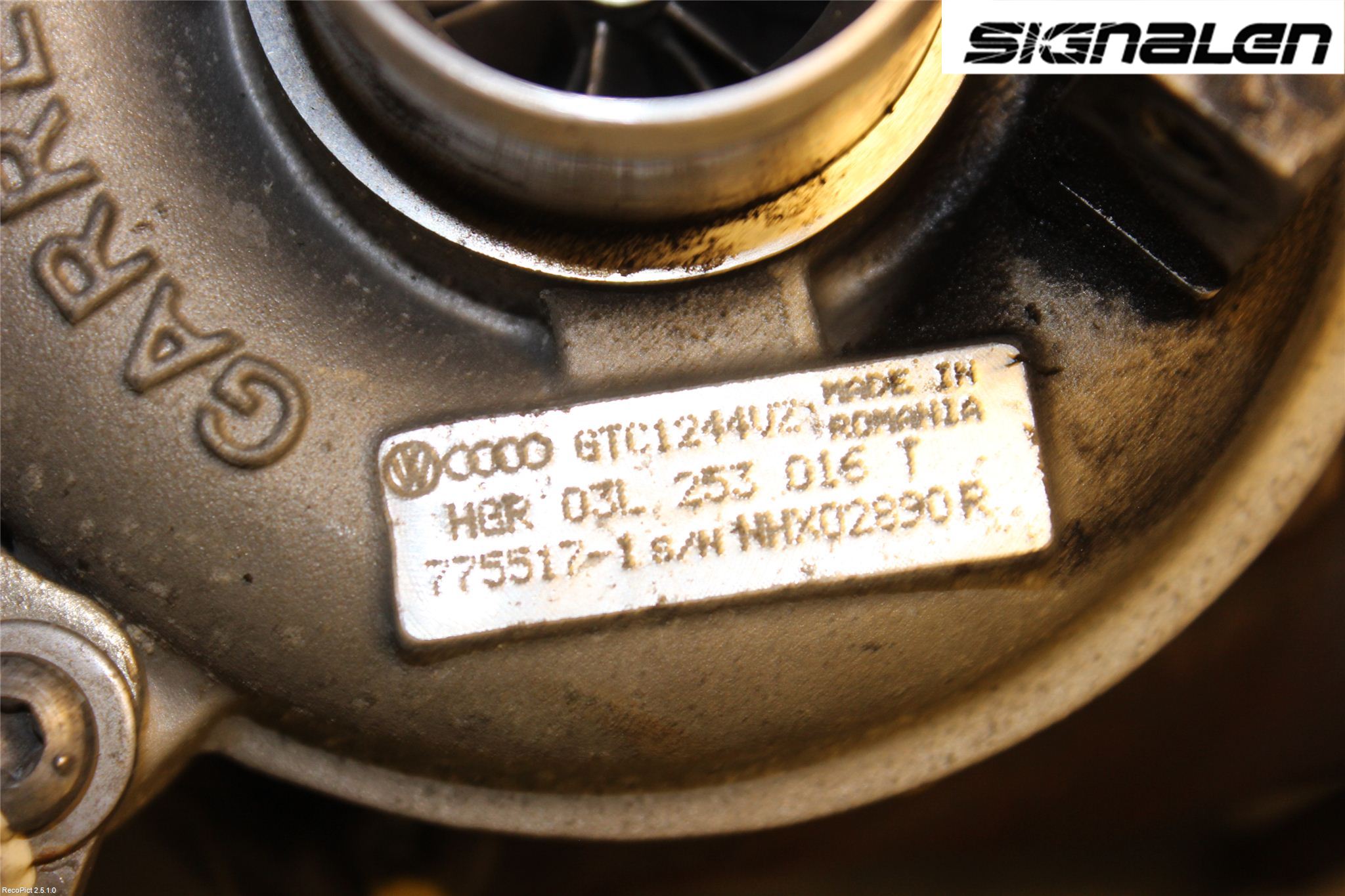 Volkswagen VW PASSAT 05-11 Turboaggregat