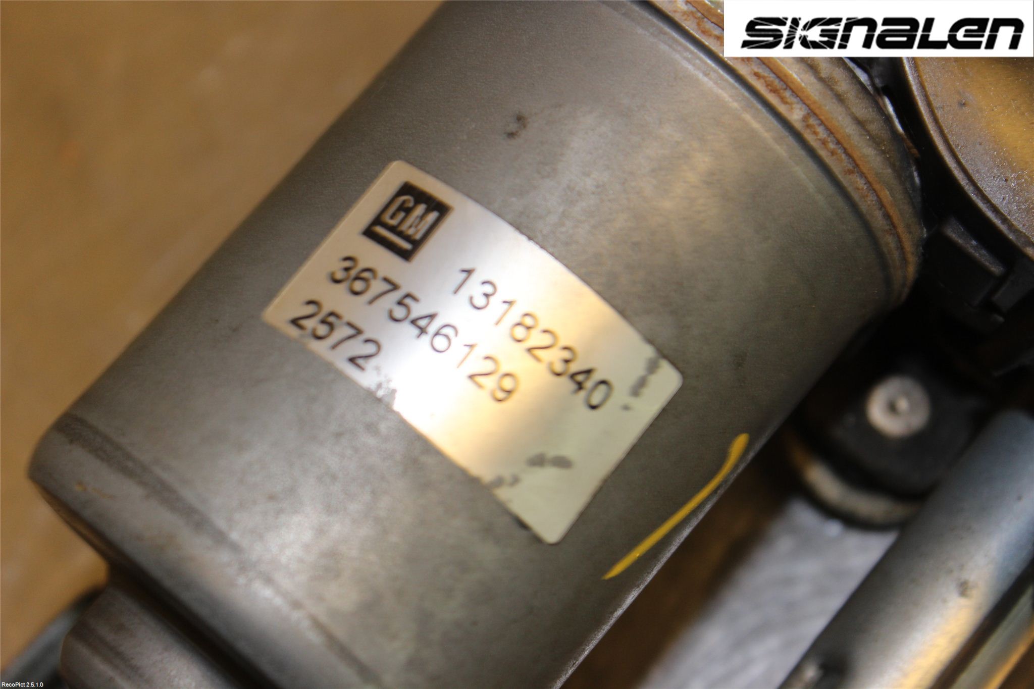 Opel CORSA D 07-14 Torkarmotor Vindruta